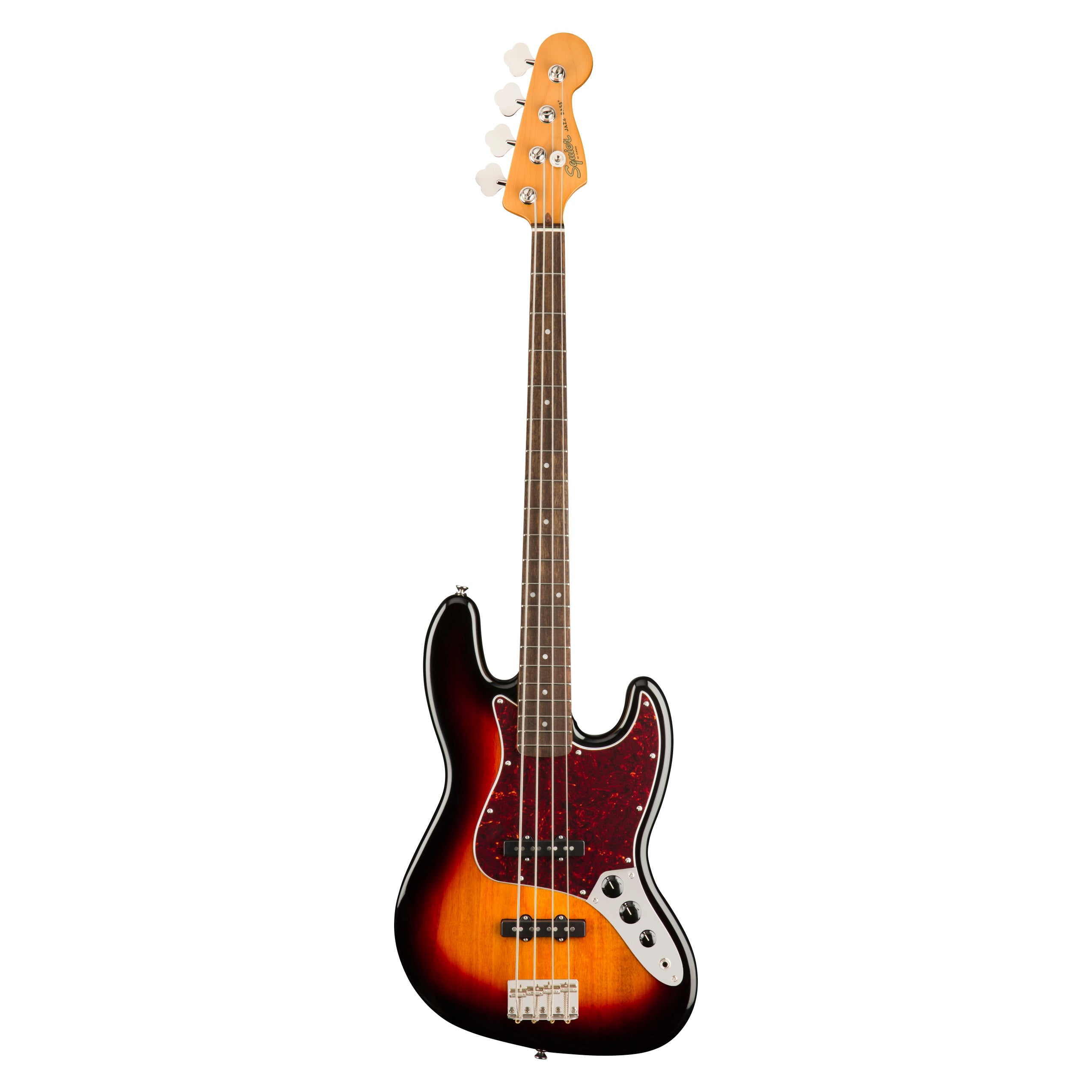 Squier Classic Vibe  Jazz Bass® '60s, Jazz Bass Laurel Fingerboard, 3-Color Sunburst