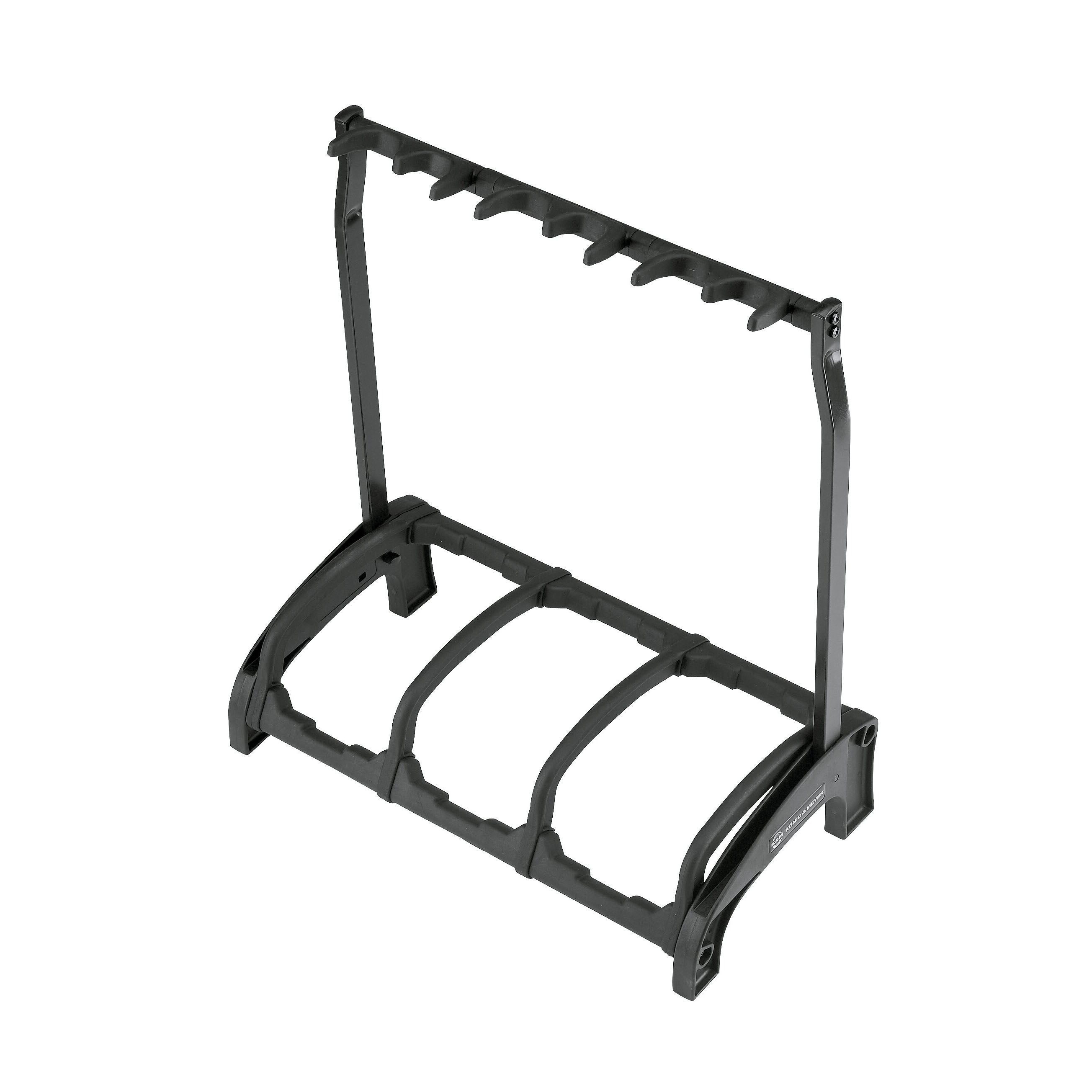 K&M 17513 3 Rack Guitar Stand Black