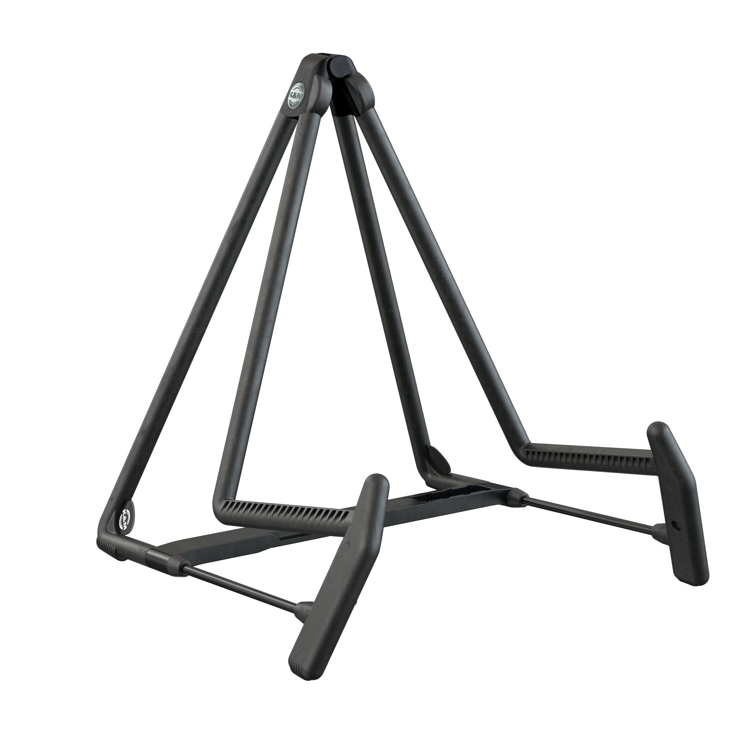 K&M 17580 Heli 2 Acoustic-Guitar Stand-Black