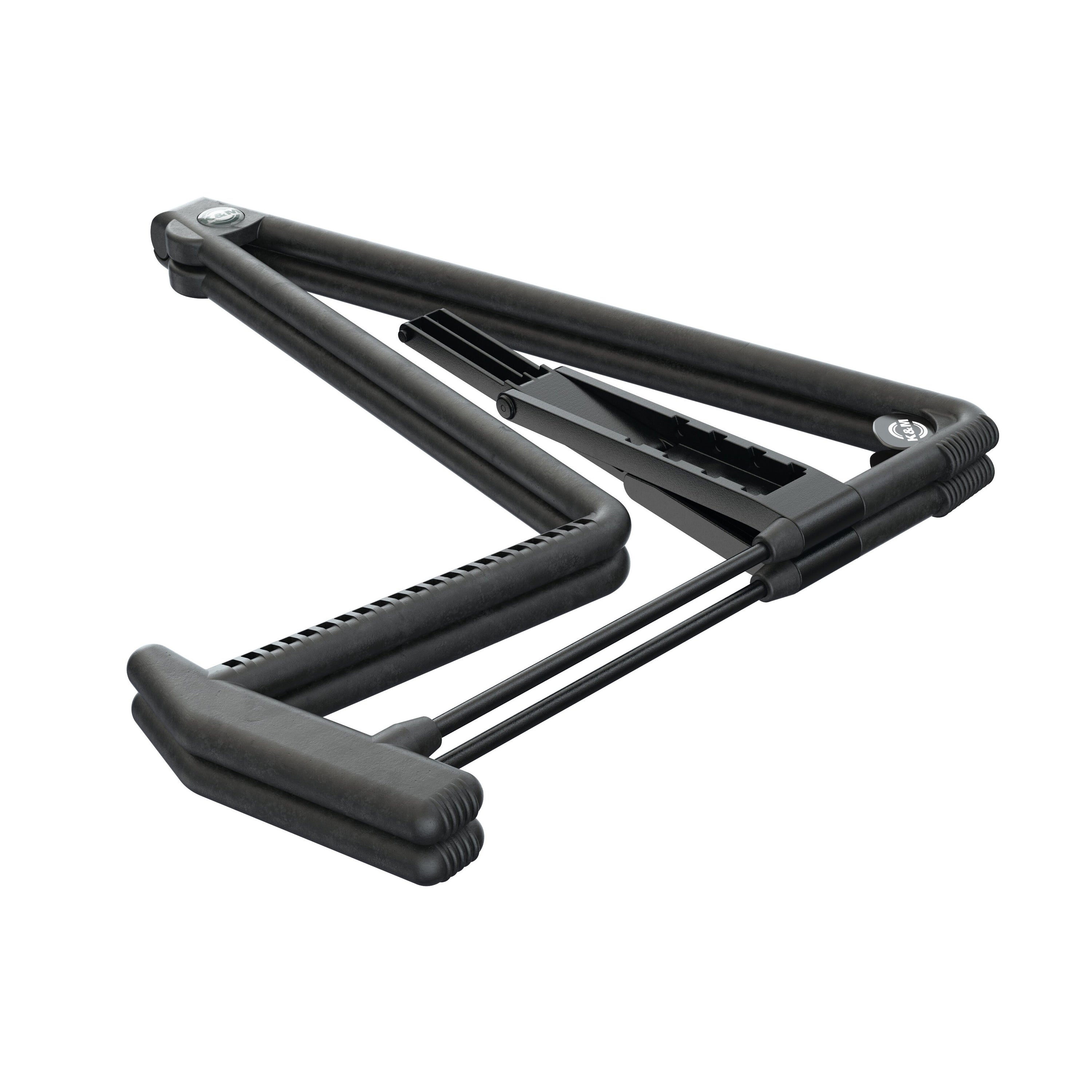 K&M 17580 Heli 2 Acoustic-Guitar Stand-Black
