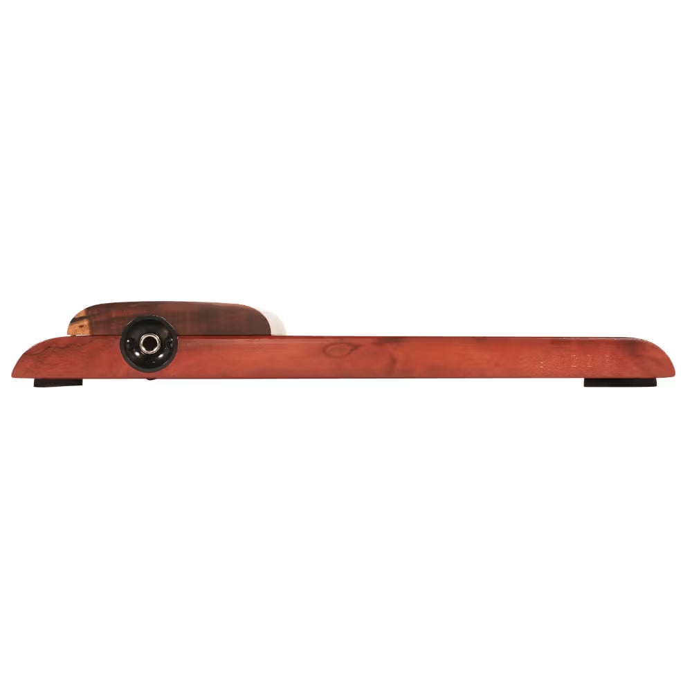 Wild Dog Red Belly Black Stomp Box w/Jingles - Figured Red Gum