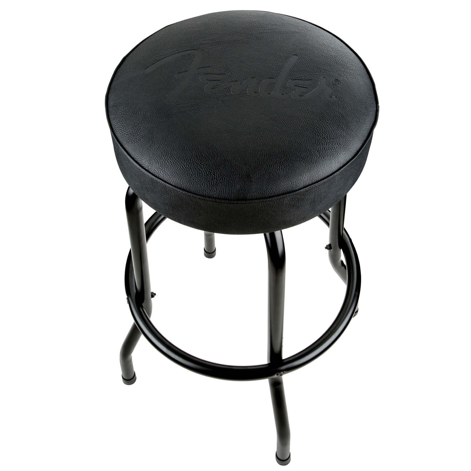 Fender 24" Embossed Black Logo Bar Stool