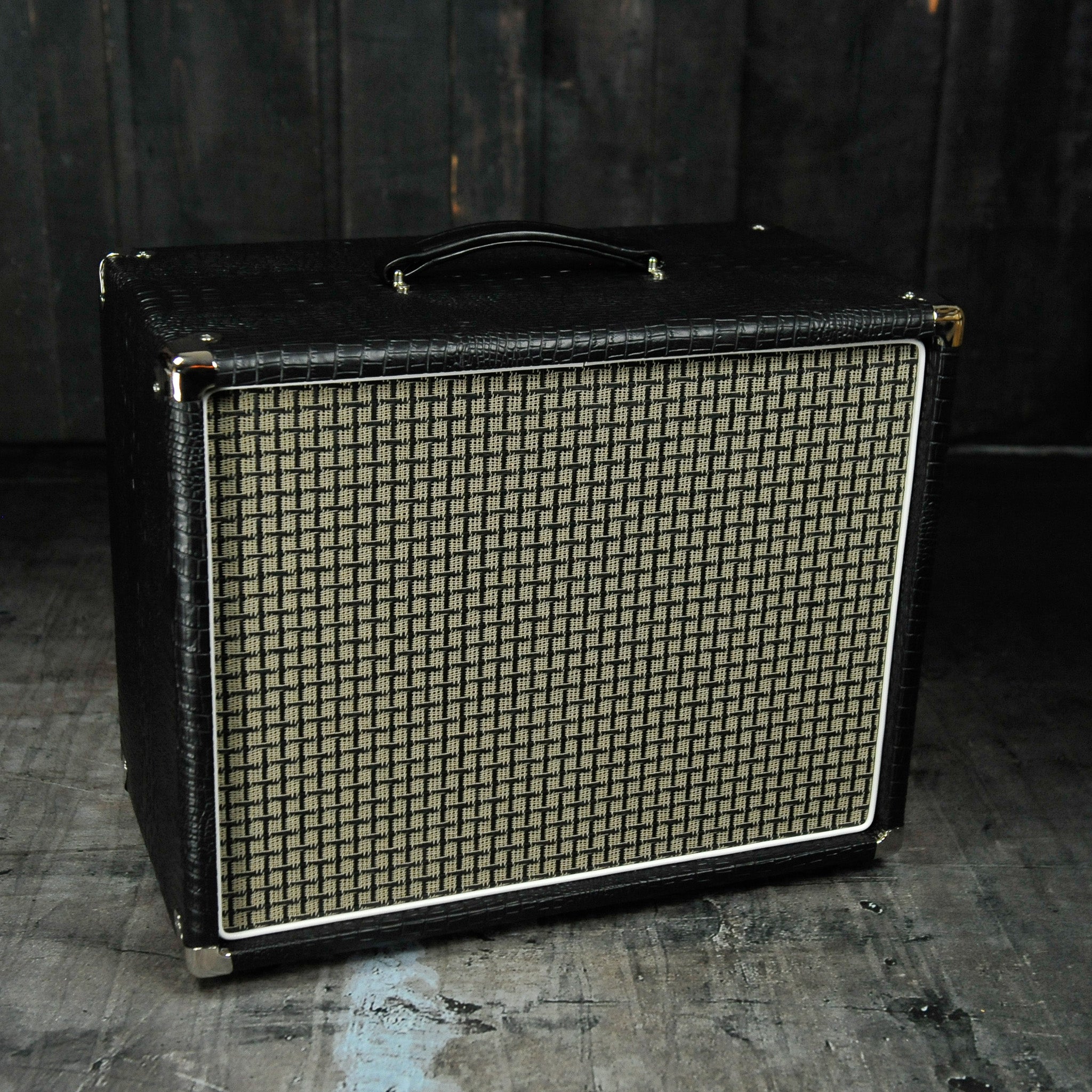 Amplified Nation 112 Cabinet Black Croc / Check Grill G12-65