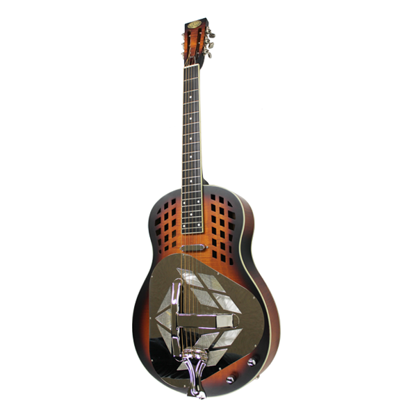 Bourbon Street BSR-3C-W Tricone Wood Body w/Case