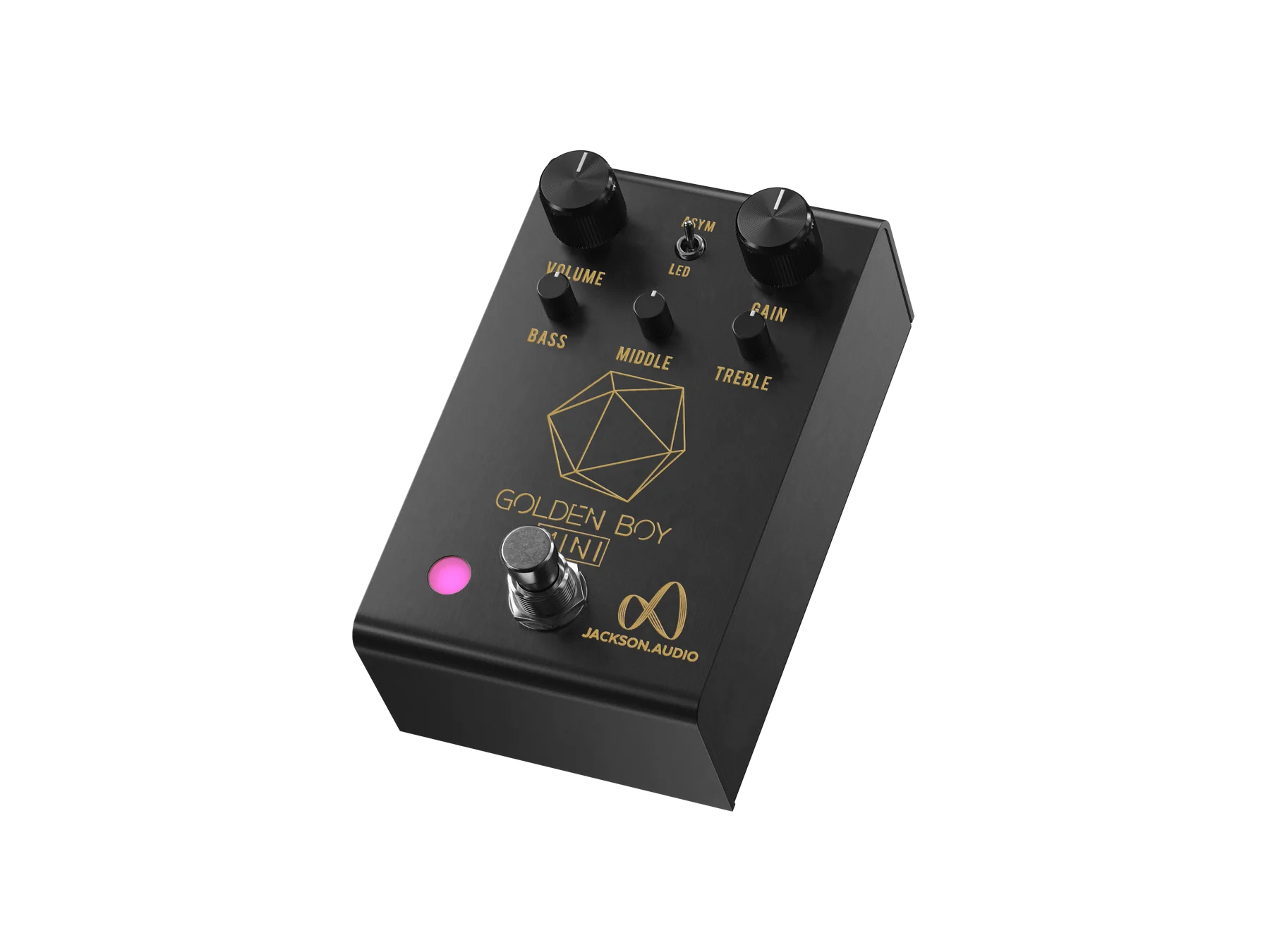 Jackson Audio Golden Boy Mini Transparent Overdrive Black