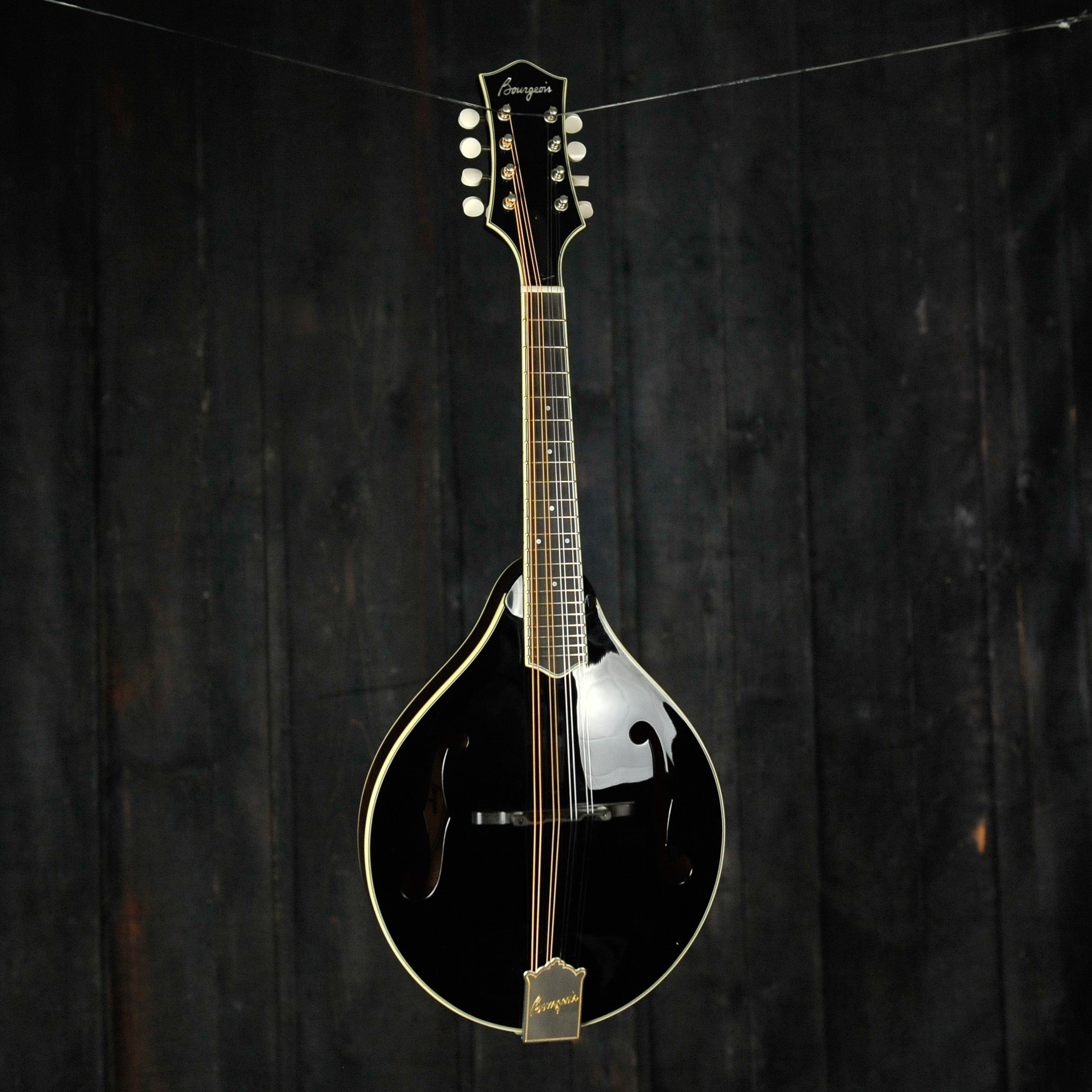 Bourgeois Touchstone Series  M5 A Black Top Model Mandolin