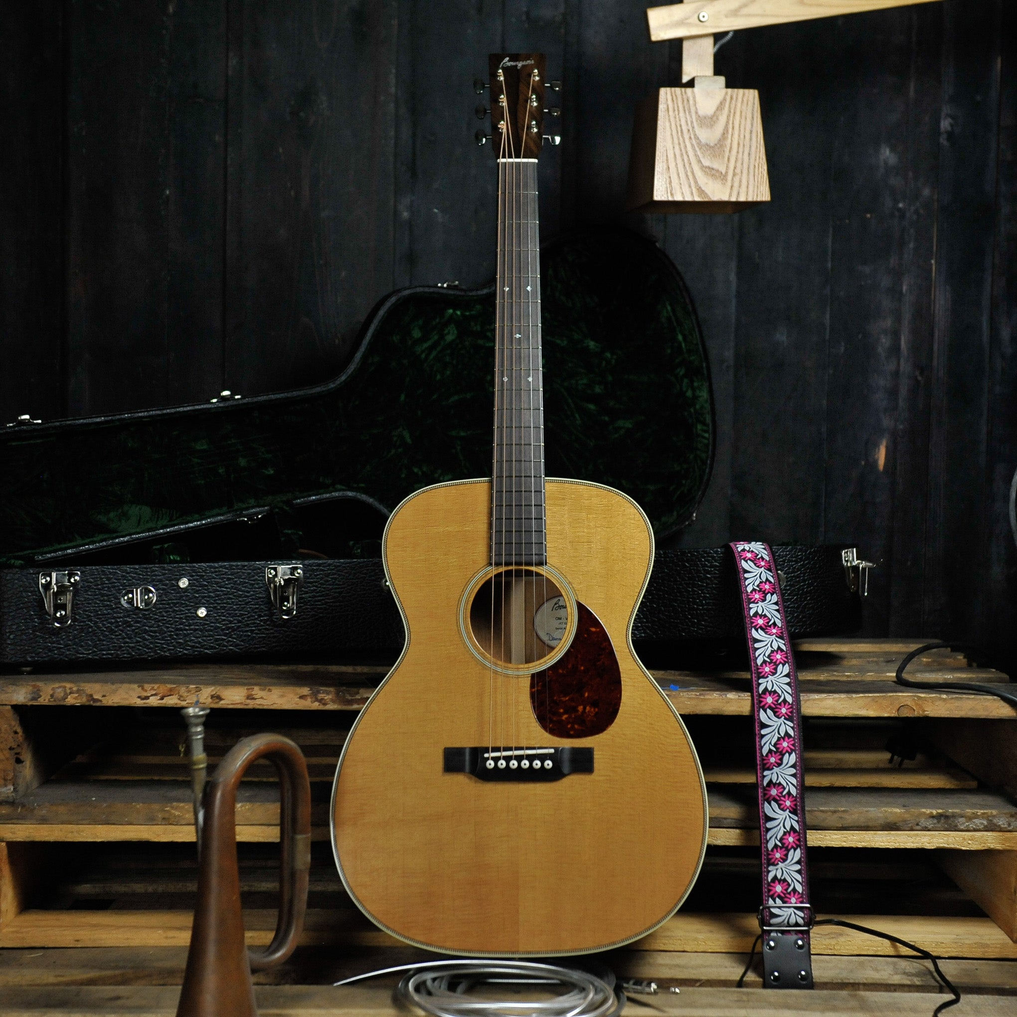 Bourgeois Professional Series Vintage OM Mahogany s#10395