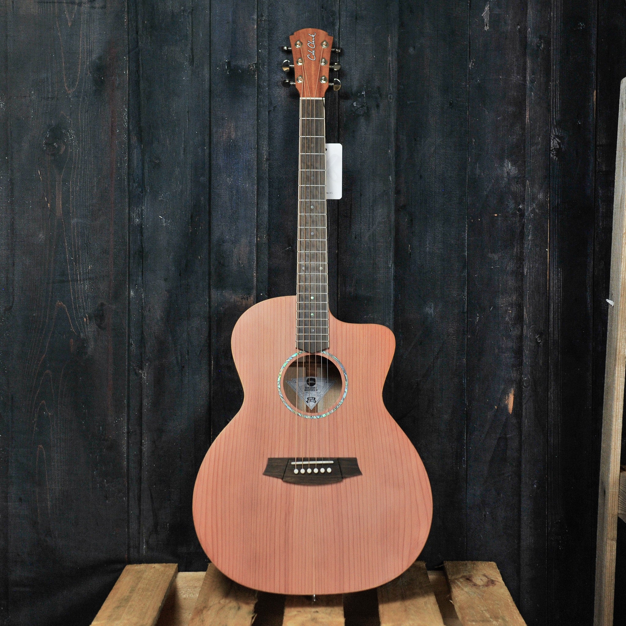 Cole Clark Studio AN1EC Redwood Maple w/Bag