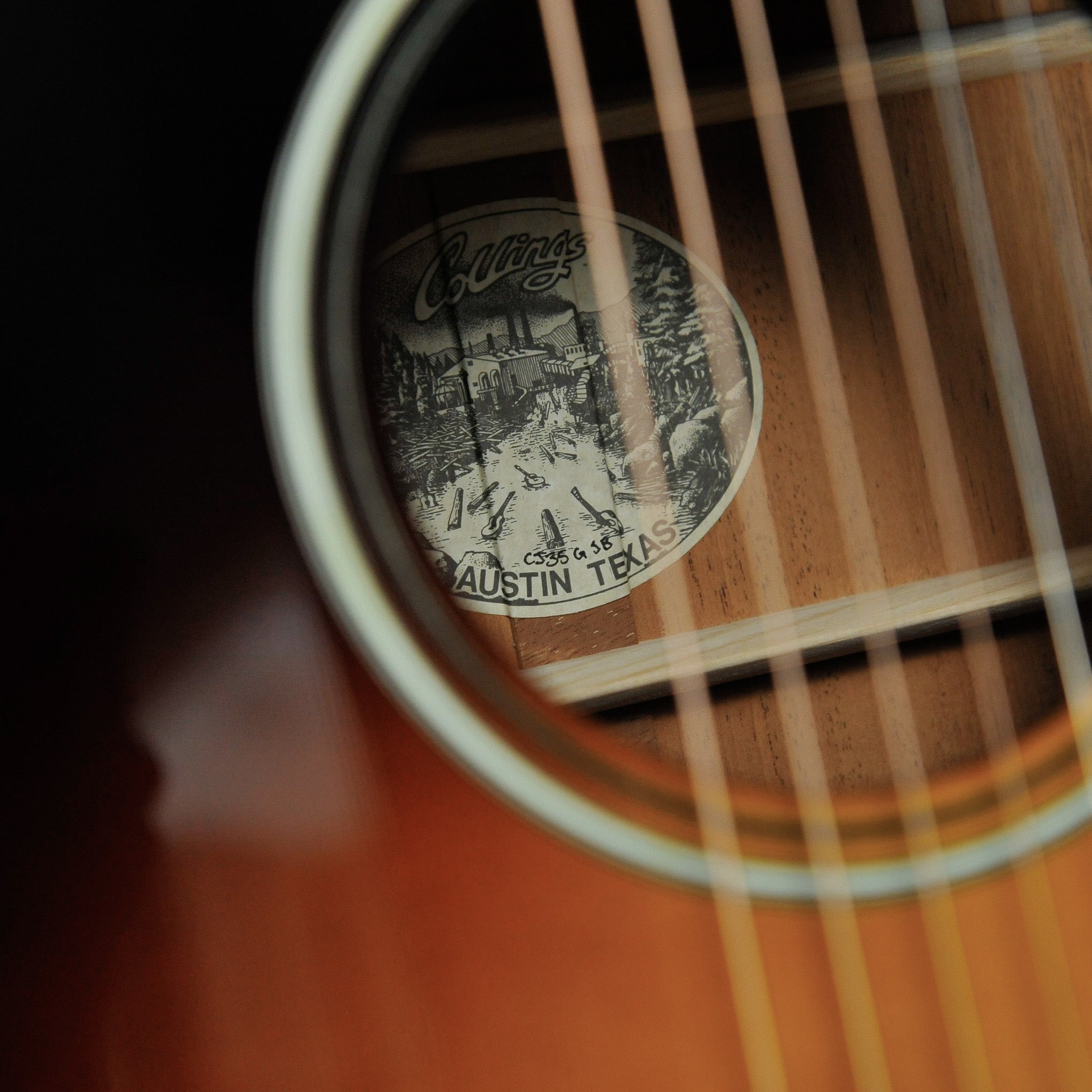 Collings CJ-35SB German Spruce Sunburst Acoustic