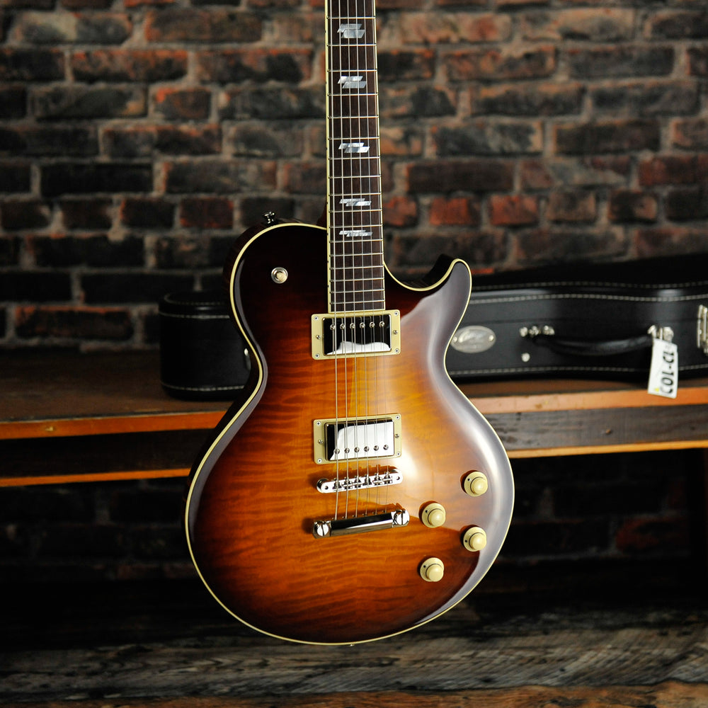 Collings City Limits Deluxe Flame Top Tobacco Sunburst