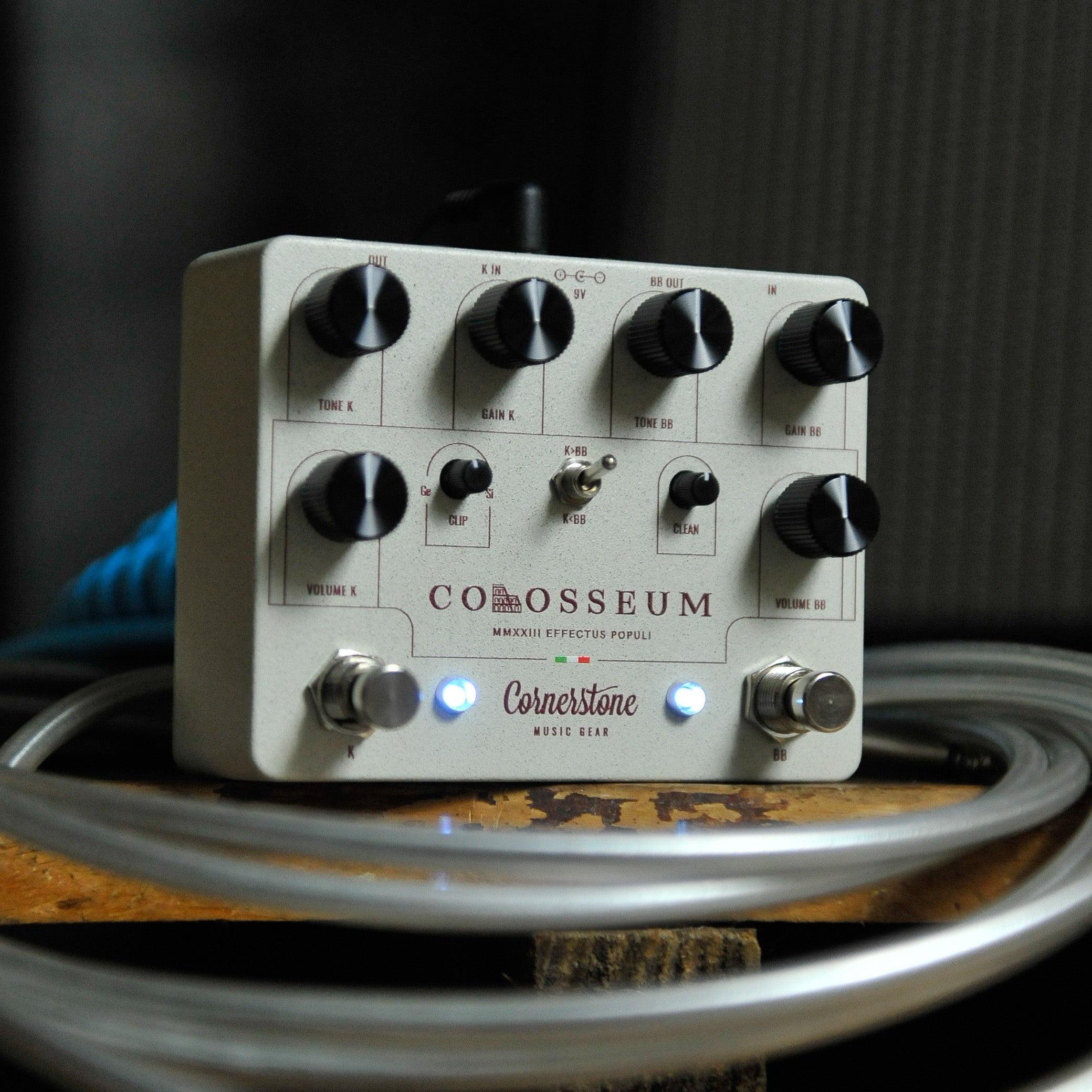 cornerstone colosseum pedal Cornerstone Colosseum Dual Overdrive Pedal – Gladesville Guitar Factory