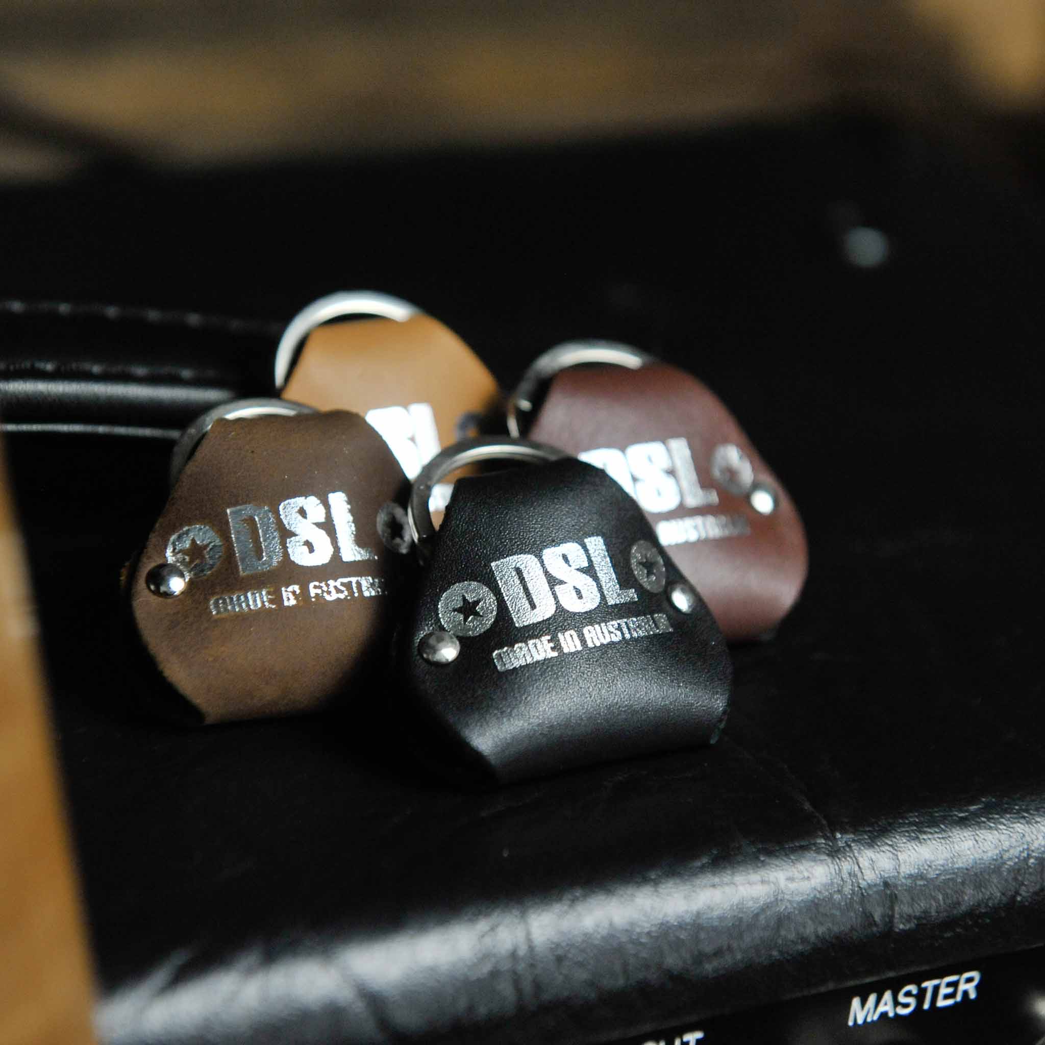 DSL Premium Leather Pick Holder (Assorted)