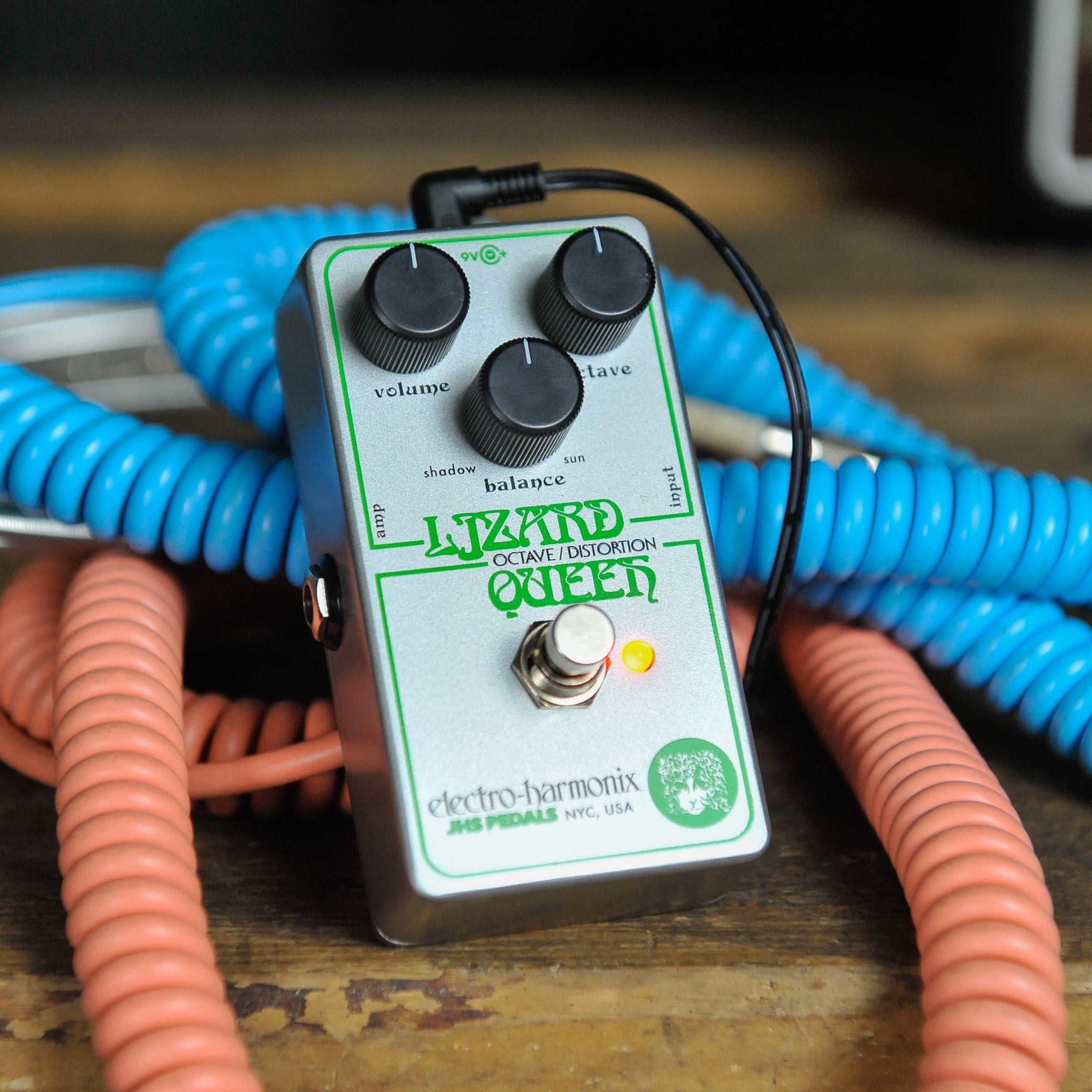 Electro Harmonix Lizard Queen Octave Fuzz Pedal