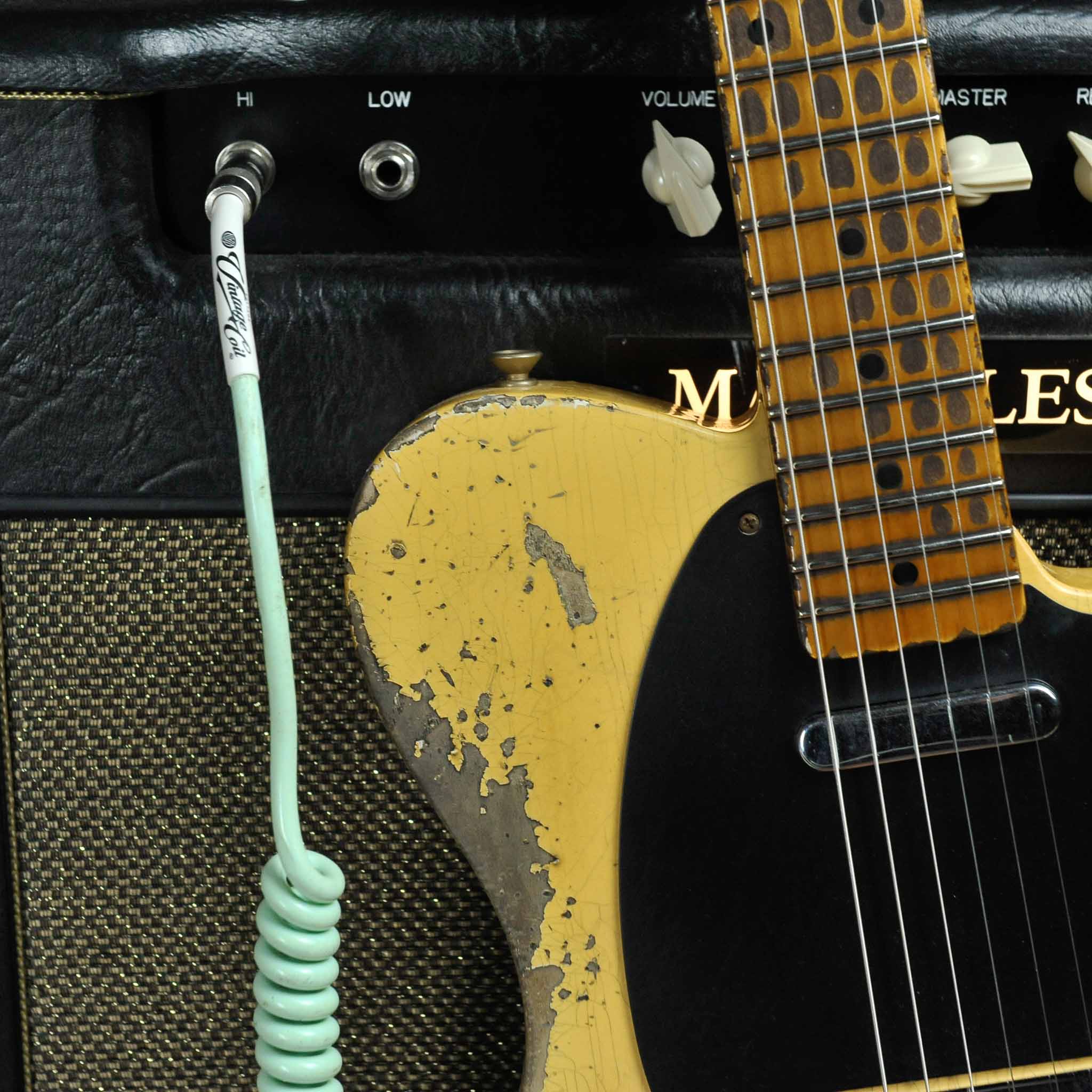 Fender Custom Shop 1954 Telecaster® Super Heavy Relic® Super Faded Aged Nocaster® Blonde