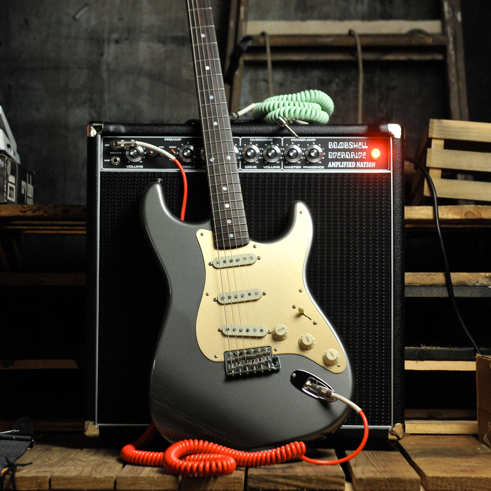 Fender Custom Shop Limited-Edition Roasted Stratocaster Special NOS Electric Guitar - Aged Pewter