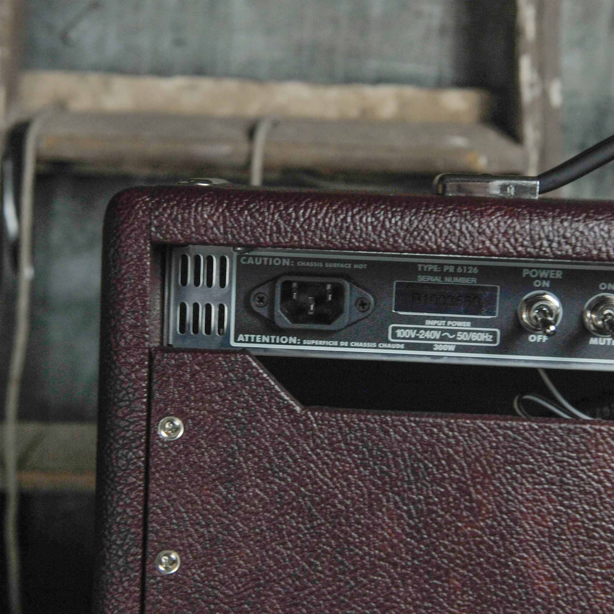 Fender Tone Master® Princeton Reverb®, 240V AUS Guitar Amp Wine (Limited Edition)