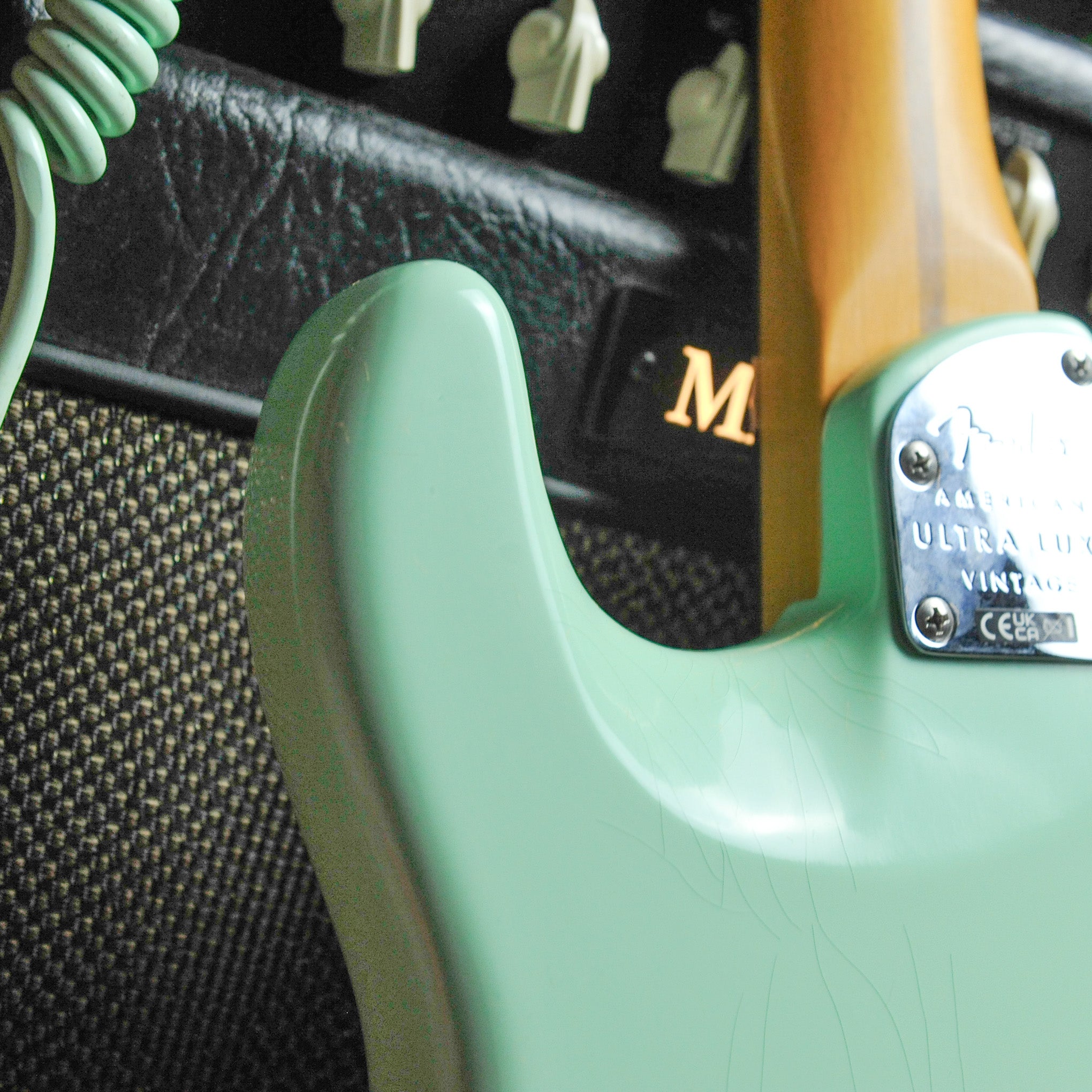 Fender American Ultra Luxe Vintage '60s Stratocaster®, Rosewood Fingerboard, Surf Green