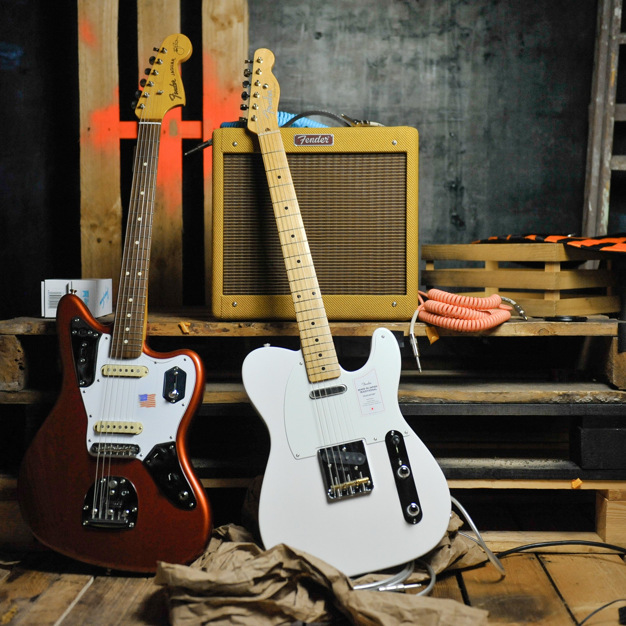 Fender MIJ Traditional 50s Telecaster®, Maple Fingerboard, White Blonde