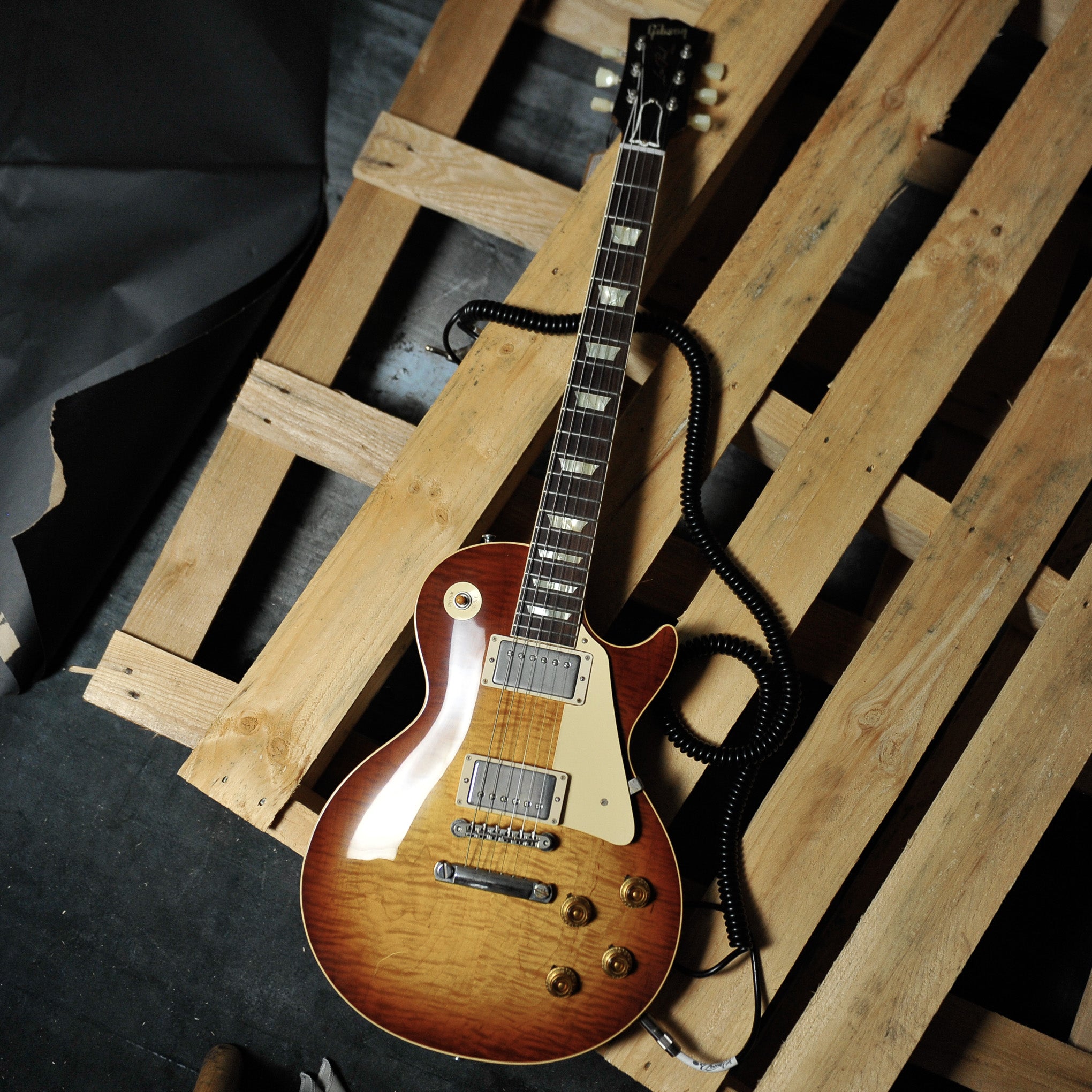 Gibson '59 Les Paul Std Reissue VOS Ice Tea Burst s#912864
