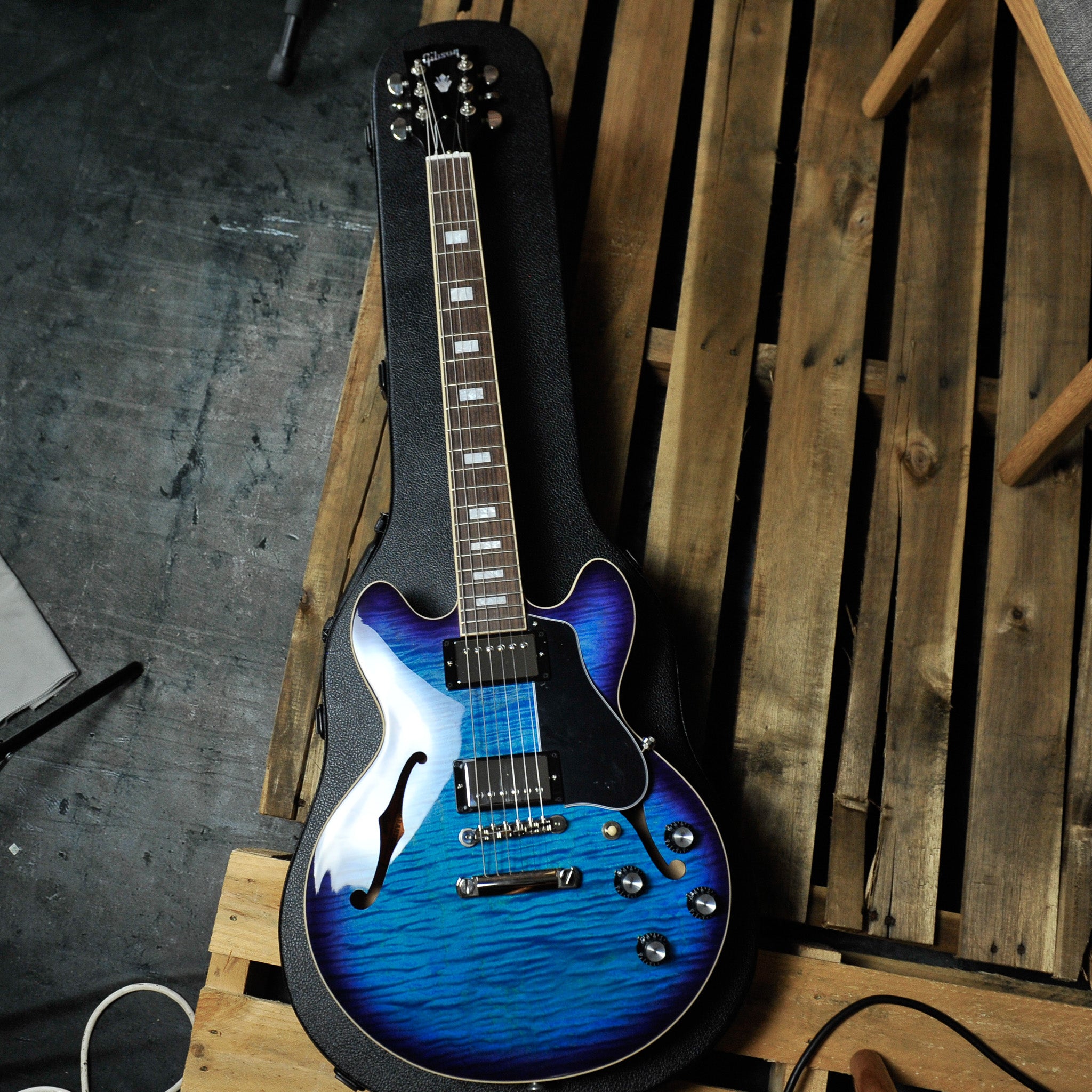 Gibson ES-339 Figured - Blueberry Burst – Gladesville Guitar Factory