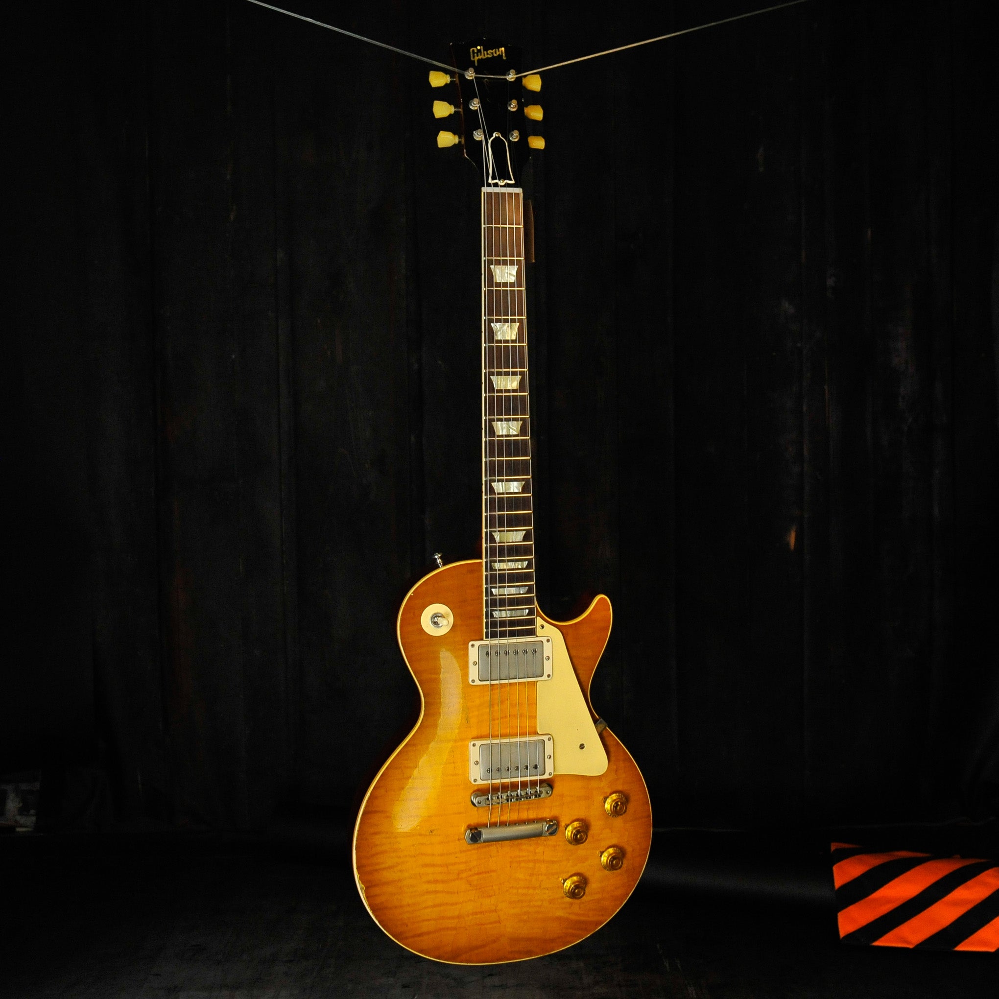 Gibson Murphy Lab 59 Les Paul Std  Hvy Aged Gold Poppy Burst s#921706