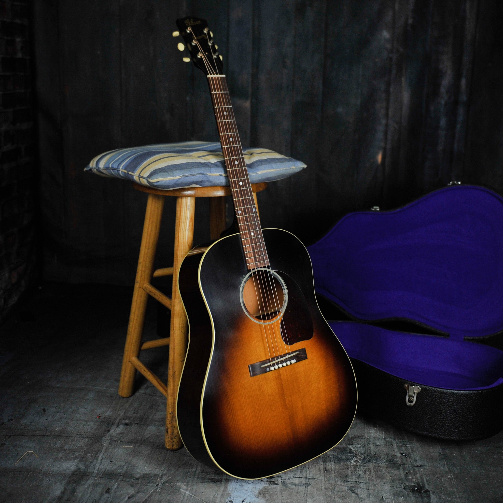 Gibson Murphy Lab 1942 Banner J-45 Light Aged Vintage Sunburst 