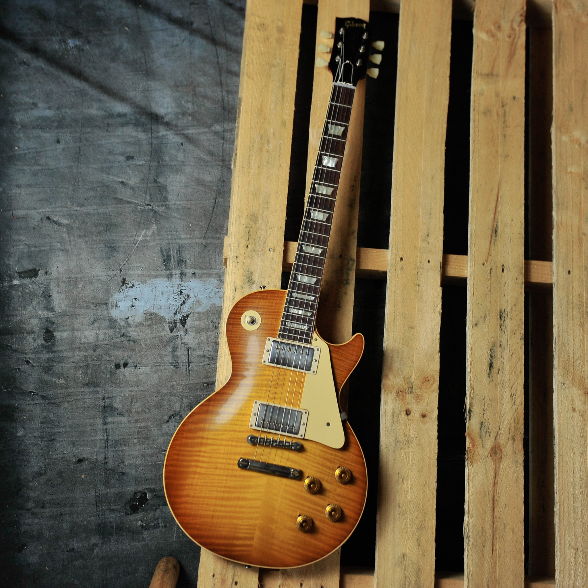 Gibson Custom Shop '59 Les Paul Std Reissue VOS Golden Poppy Burst s#932772