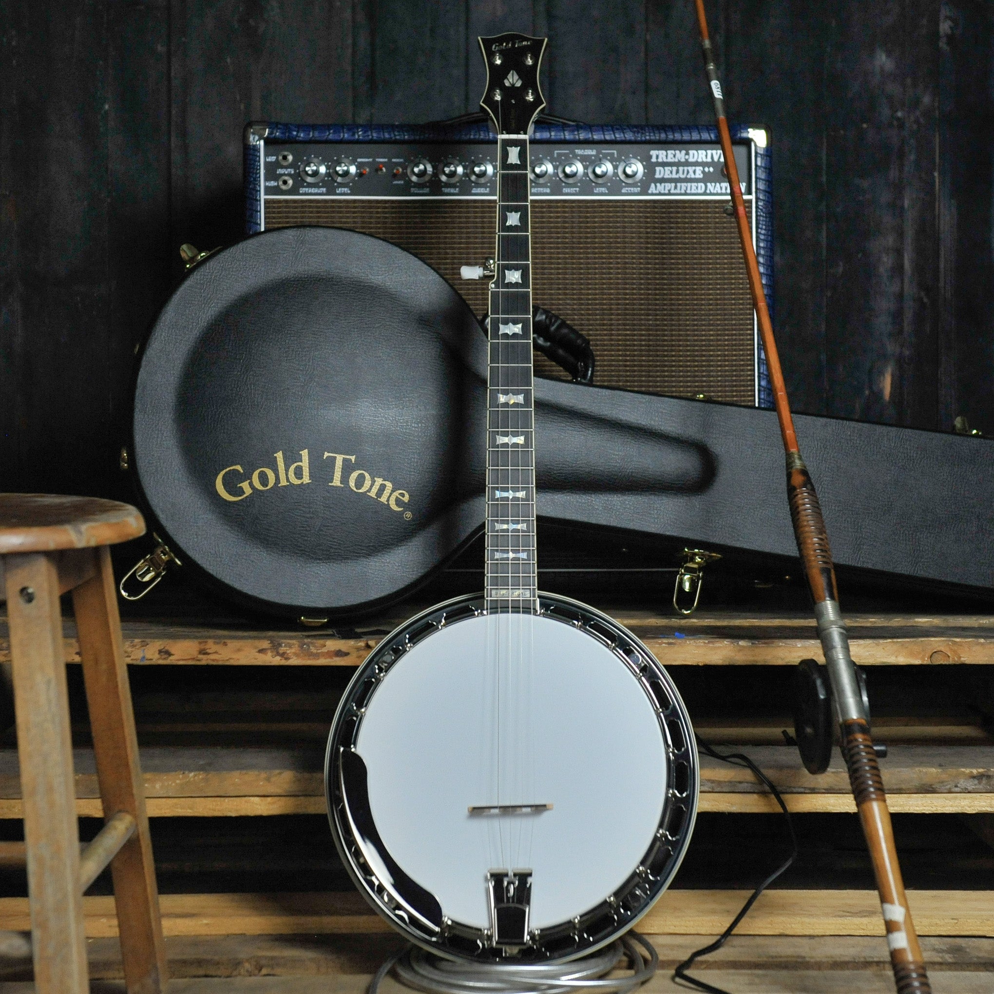 Gold Tone Mastertone OB-2 Bowtie Banjo w/Case