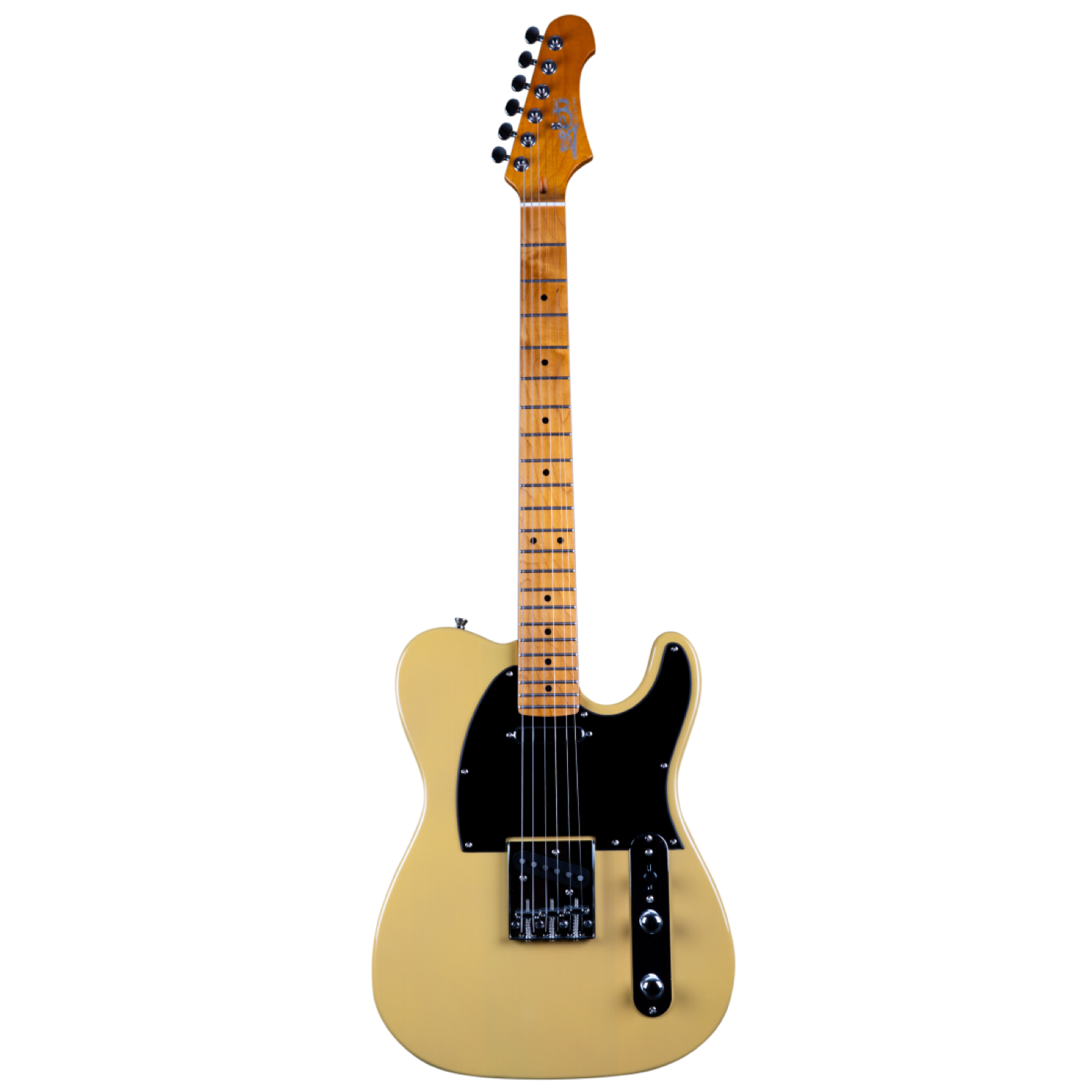 Jet JT-350-BSC SS, Roasted Maple, Maple Board Butterscotch Electric Guitar