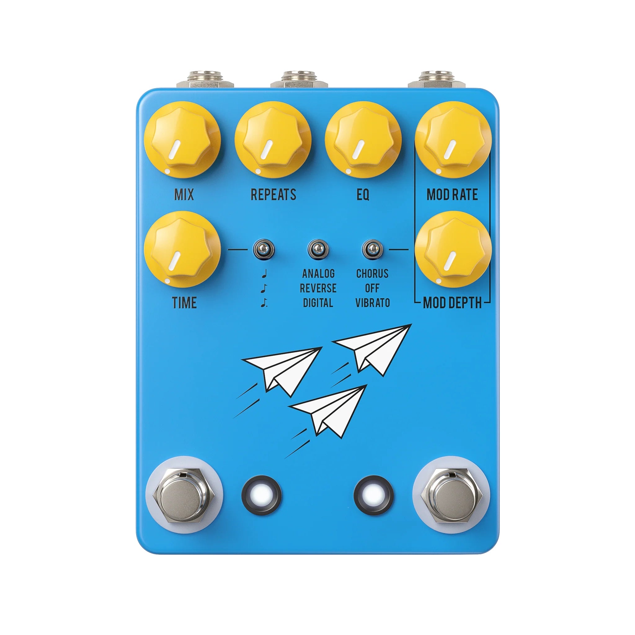 JHS Pedals Flight Delay (BLUE)