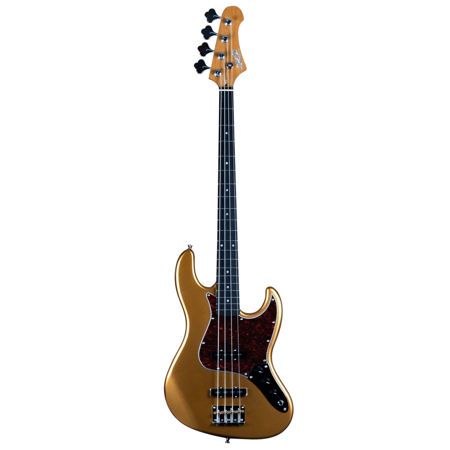 Jet JJB-300-GD-R HH, Roasted Maple, Rosewood Board, Gold J-Bass