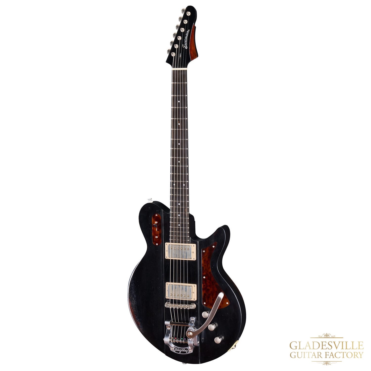 Eastman Juliet Varnish Bigsby Black w/Bag