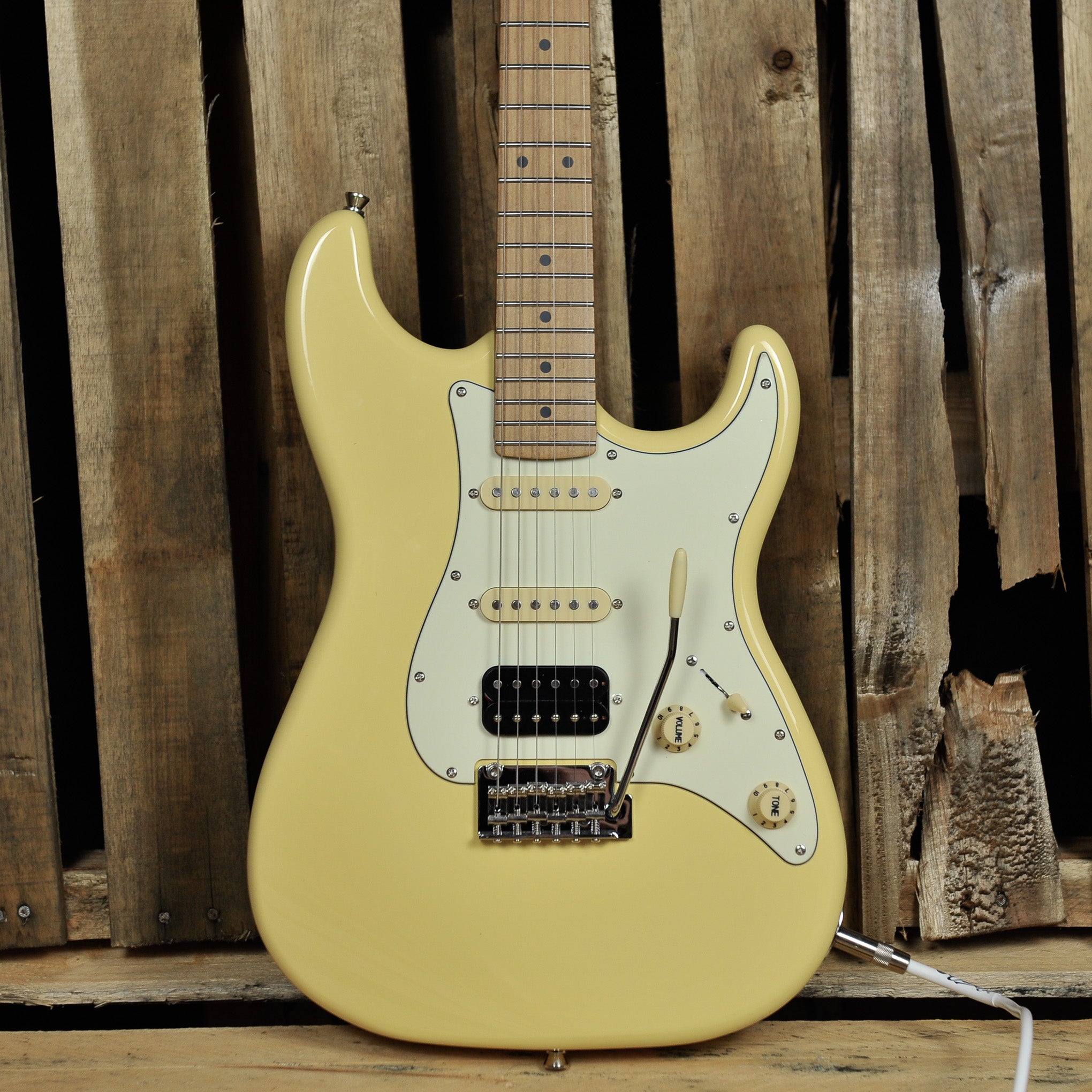 JET - JS-400-VYW HSS, Roasted Maple, Vintage Yellow