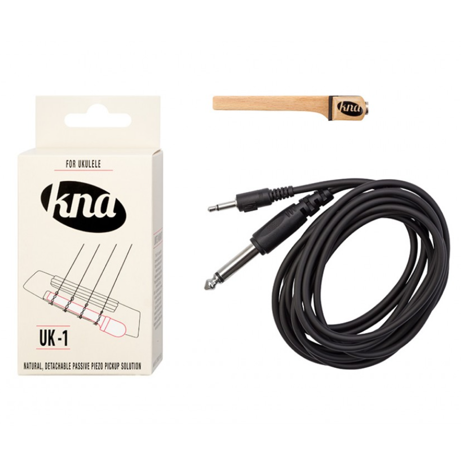 KNA UK-1 Portable Bridge Mounted Pickup For Ukulele