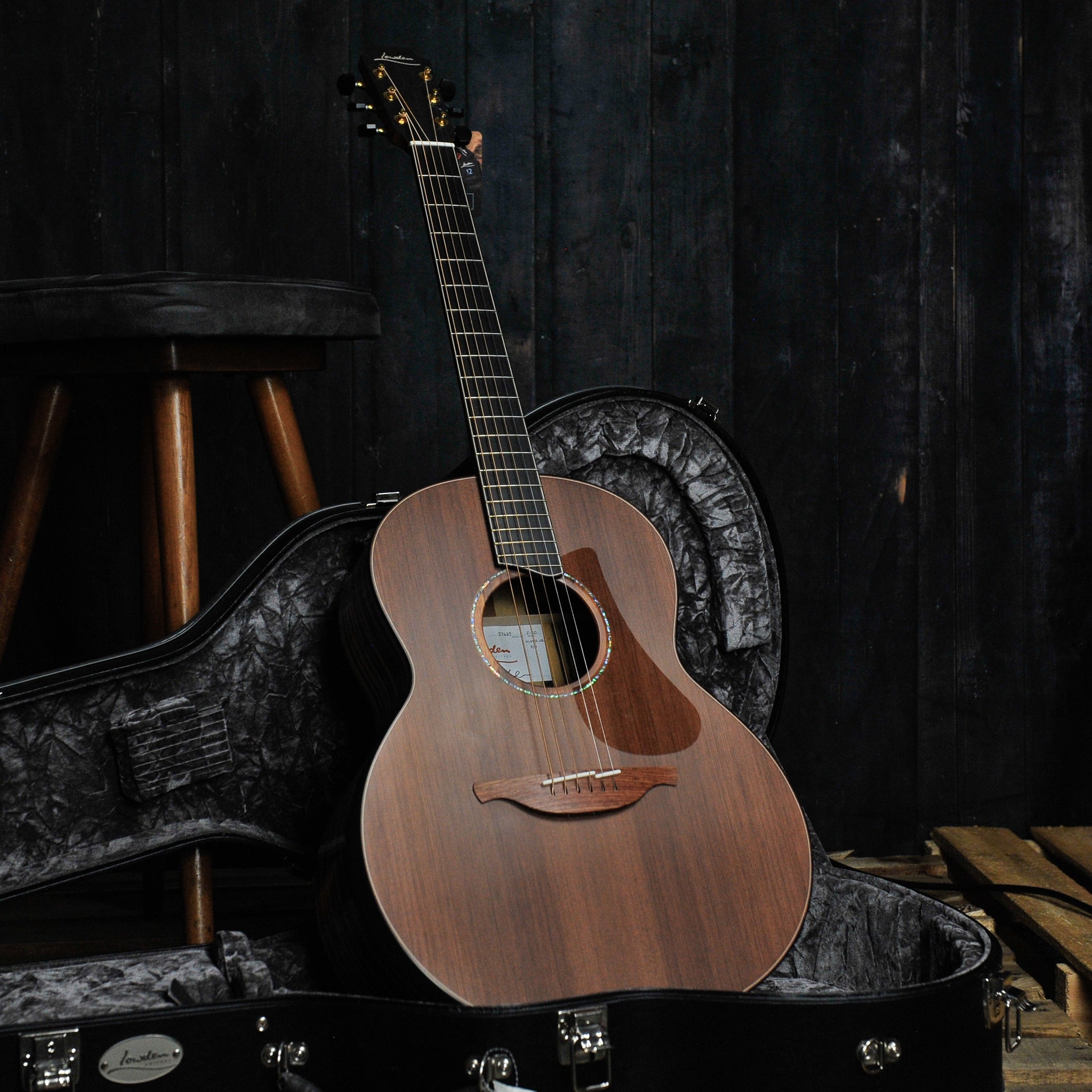 Lowden S-50 Royal Ebony & Sinker Redwood