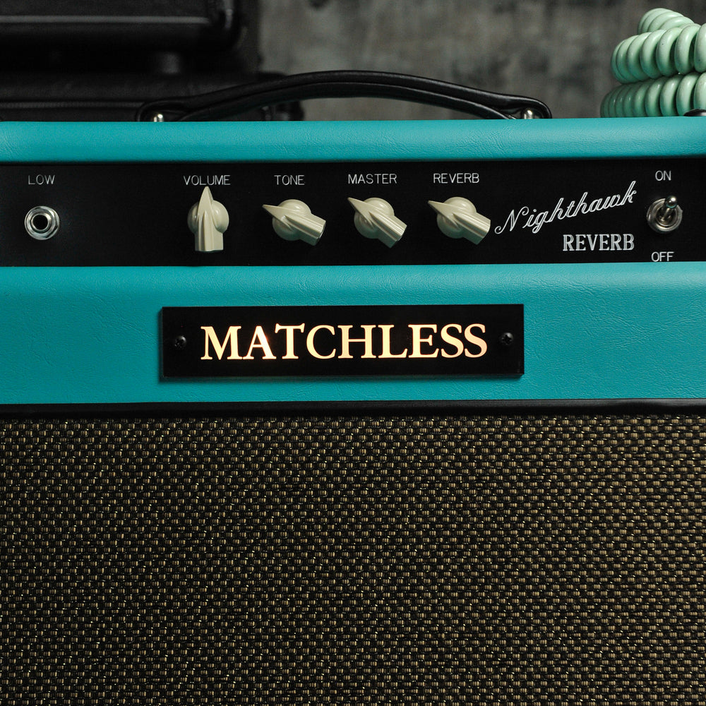 Matchless Nighthawk 15W Reverb Combo 112 Turquoise/Gold