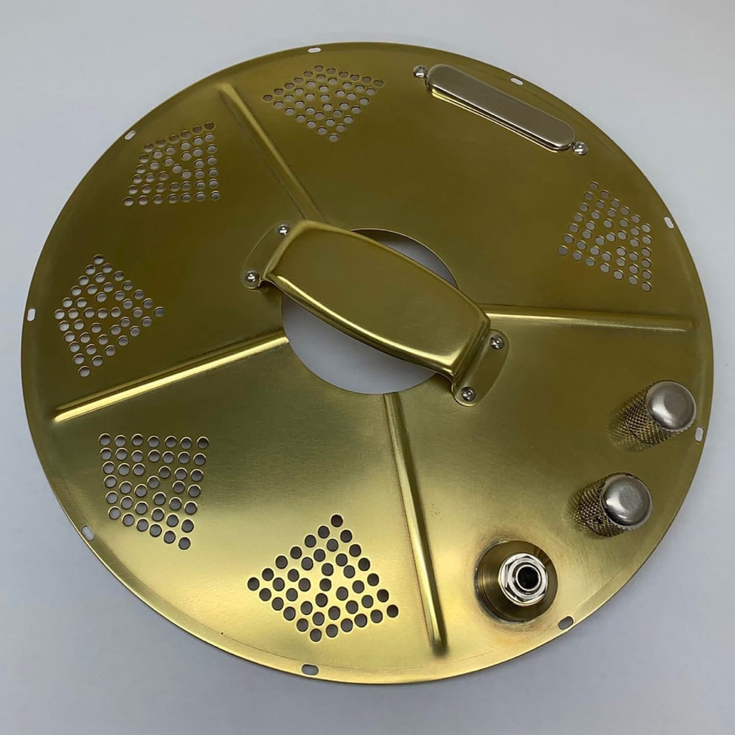 National Hotplate Raw Brass