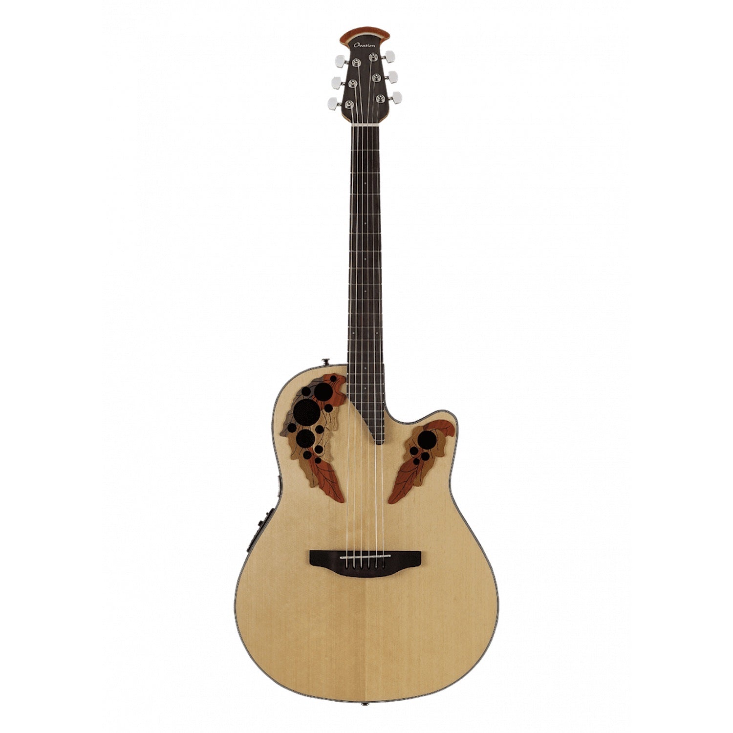 Ovation Celebrity Elite CE44-4 Mid Depth Acoustic/Electric Natural