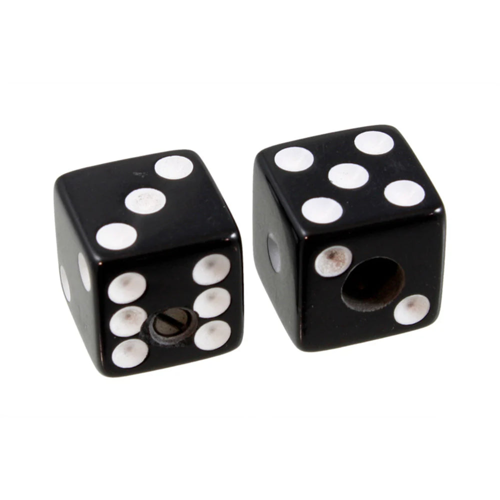 All Parts Dice Knobs - Black 2xPack