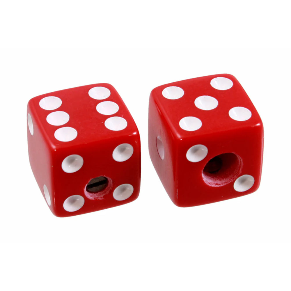 All Parts Dice Knobs - Red 2xPack