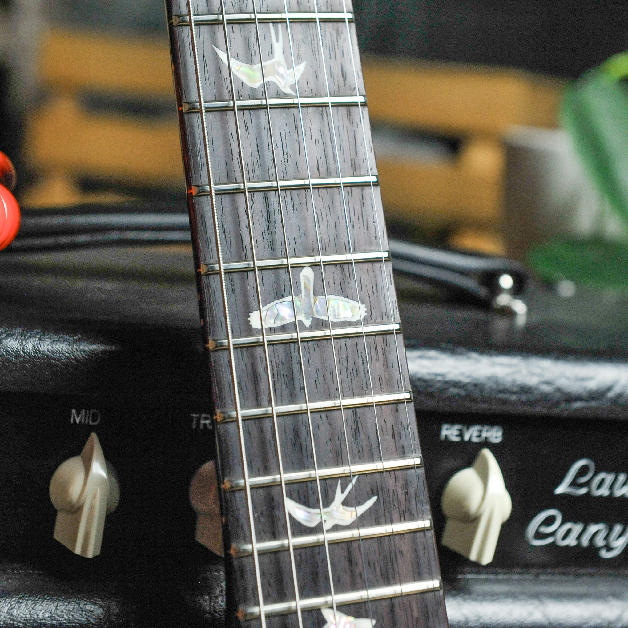 PRS Modern Eagle V: 10 Top, Charcoal Burst w/Case