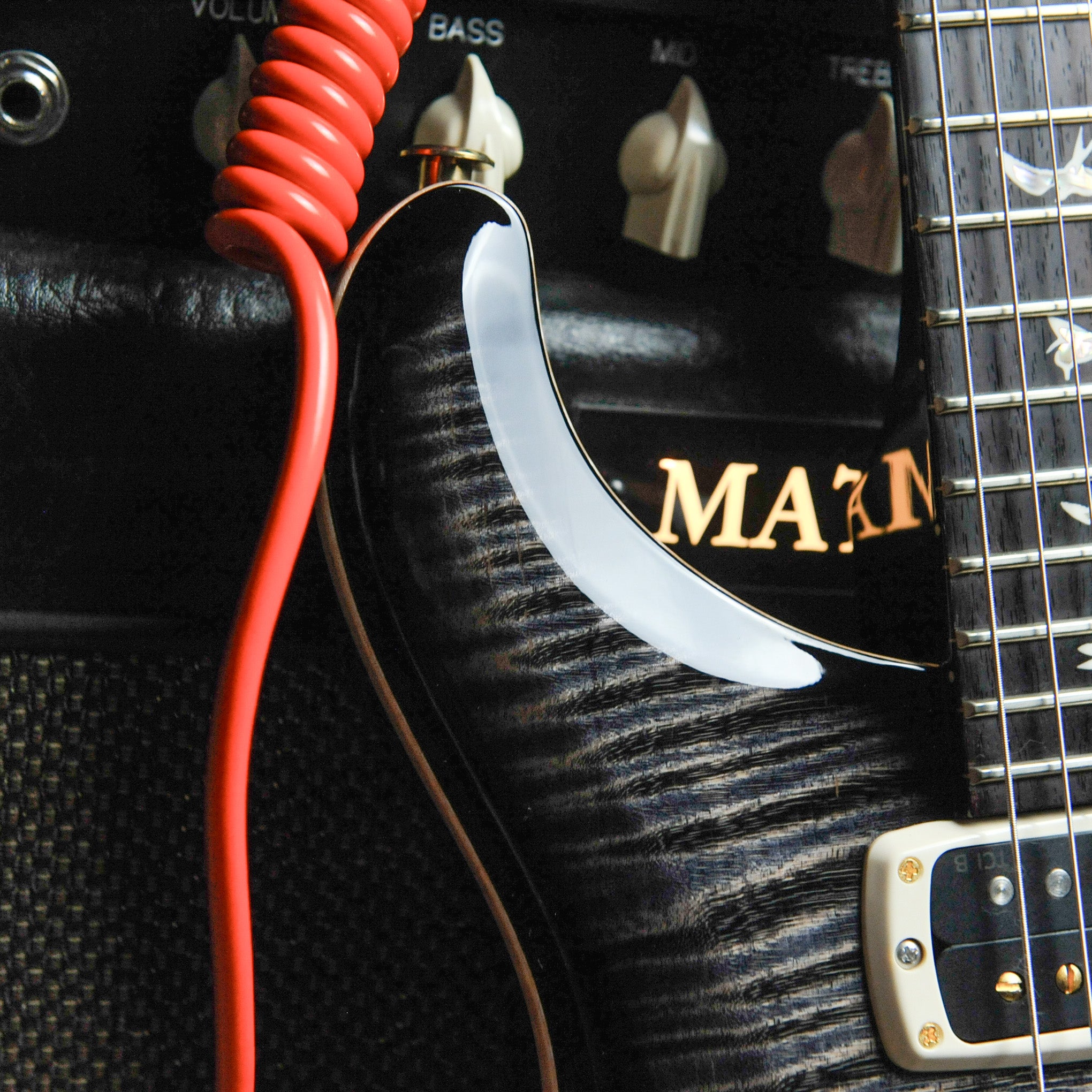 PRS Modern Eagle V: 10 Top, Charcoal Burst w/Case