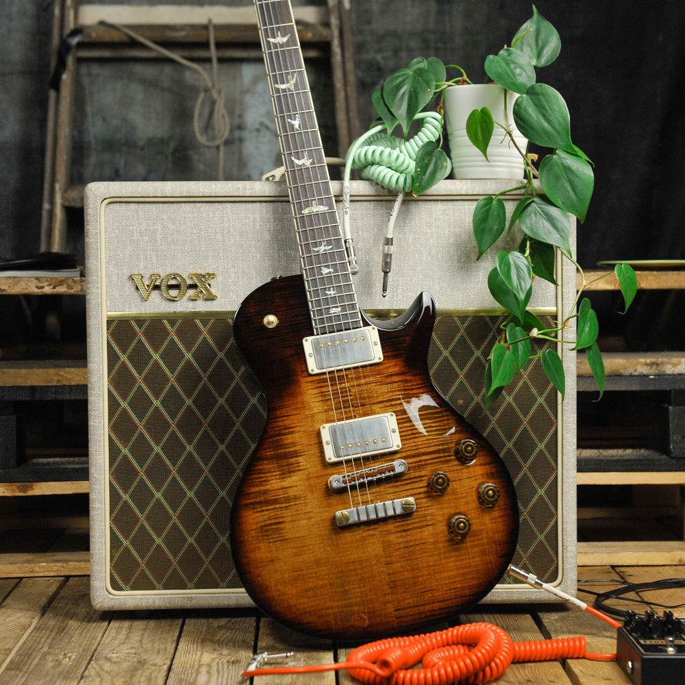 PRS Singlecut McCarty SC 594 10 Top, Black Gold Burst