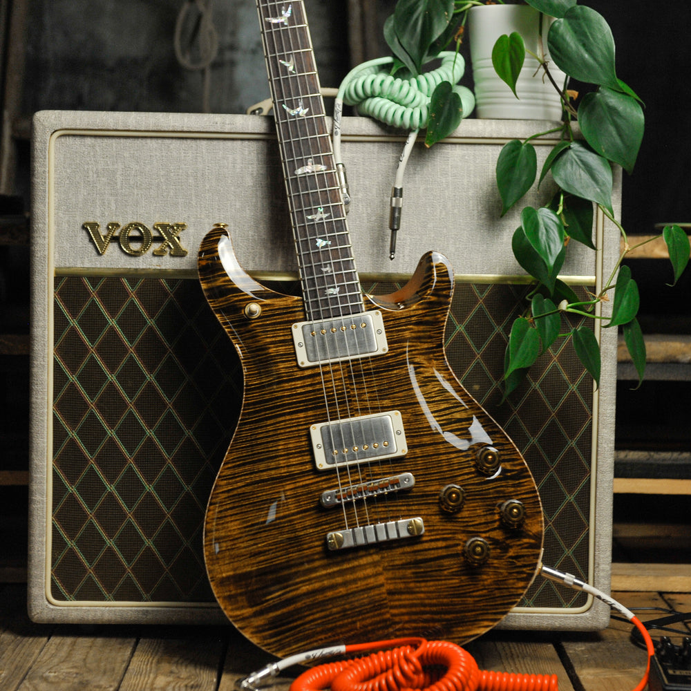 PRS McCarty 594 10 Top, Yellow Tiger w/Case