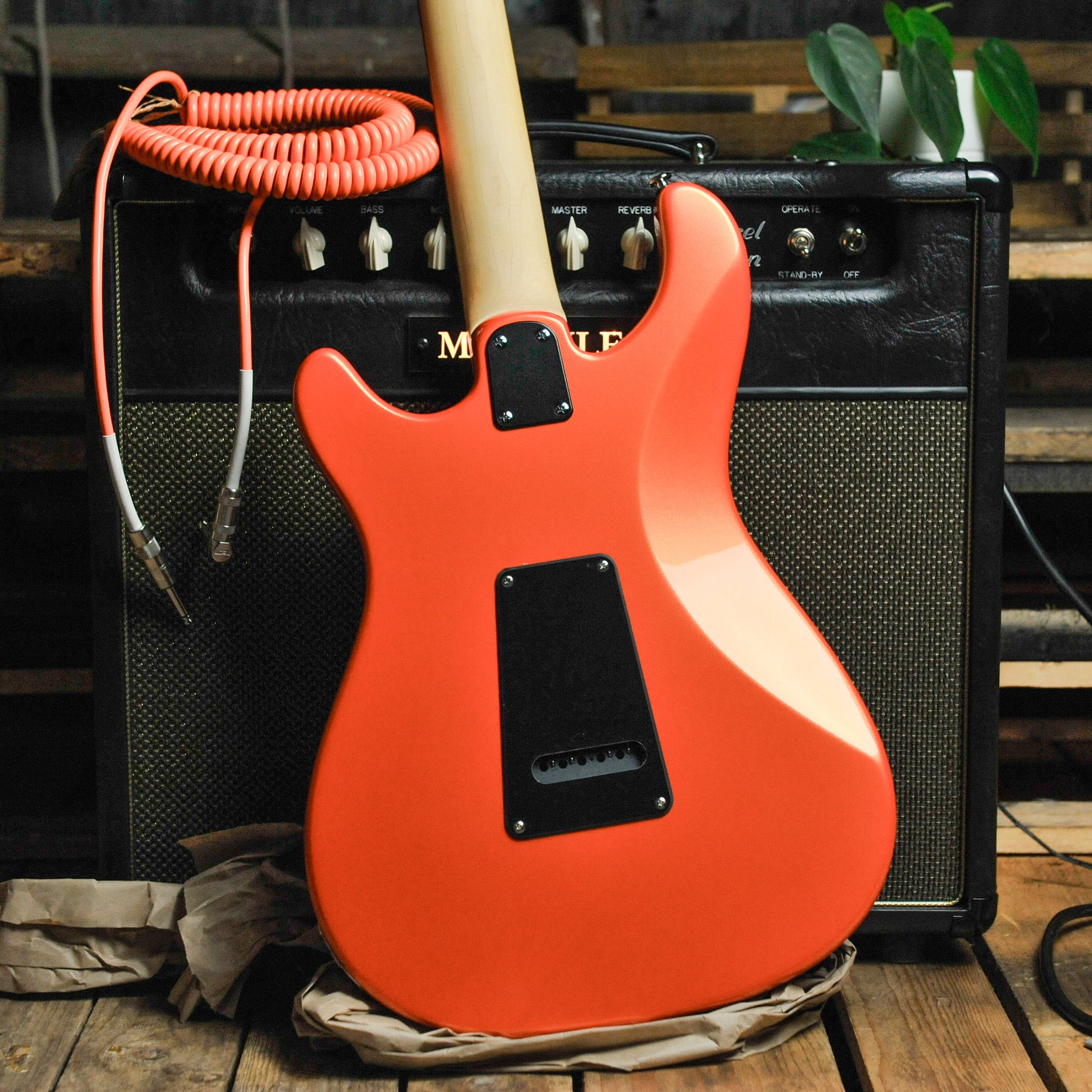 PRS SE NF3 Rosewood Fingerboard (Metallic Orange) w/Bag