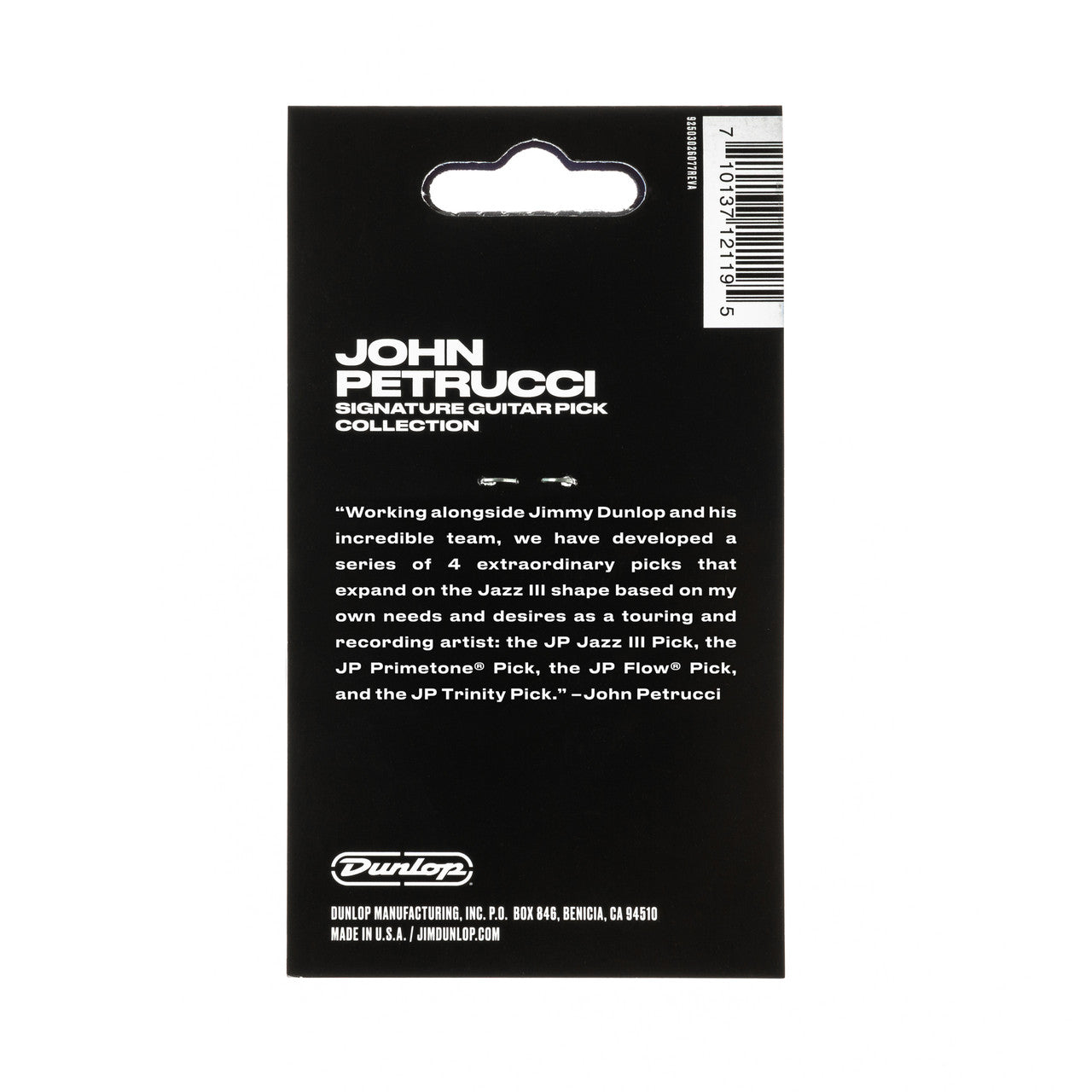 Dunlop Variety John Petrucci Signature Guitar Pick Collection 6-Pack