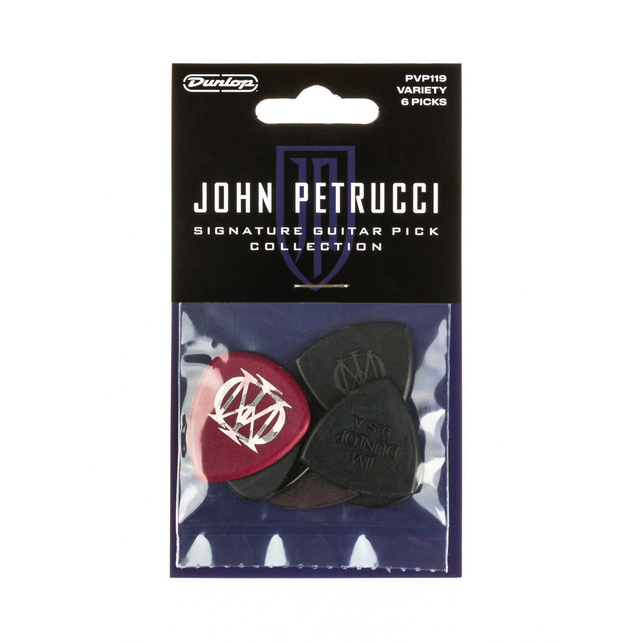 Dunlop Variety John Petrucci Signature Guitar Pick Collection 6-Pack