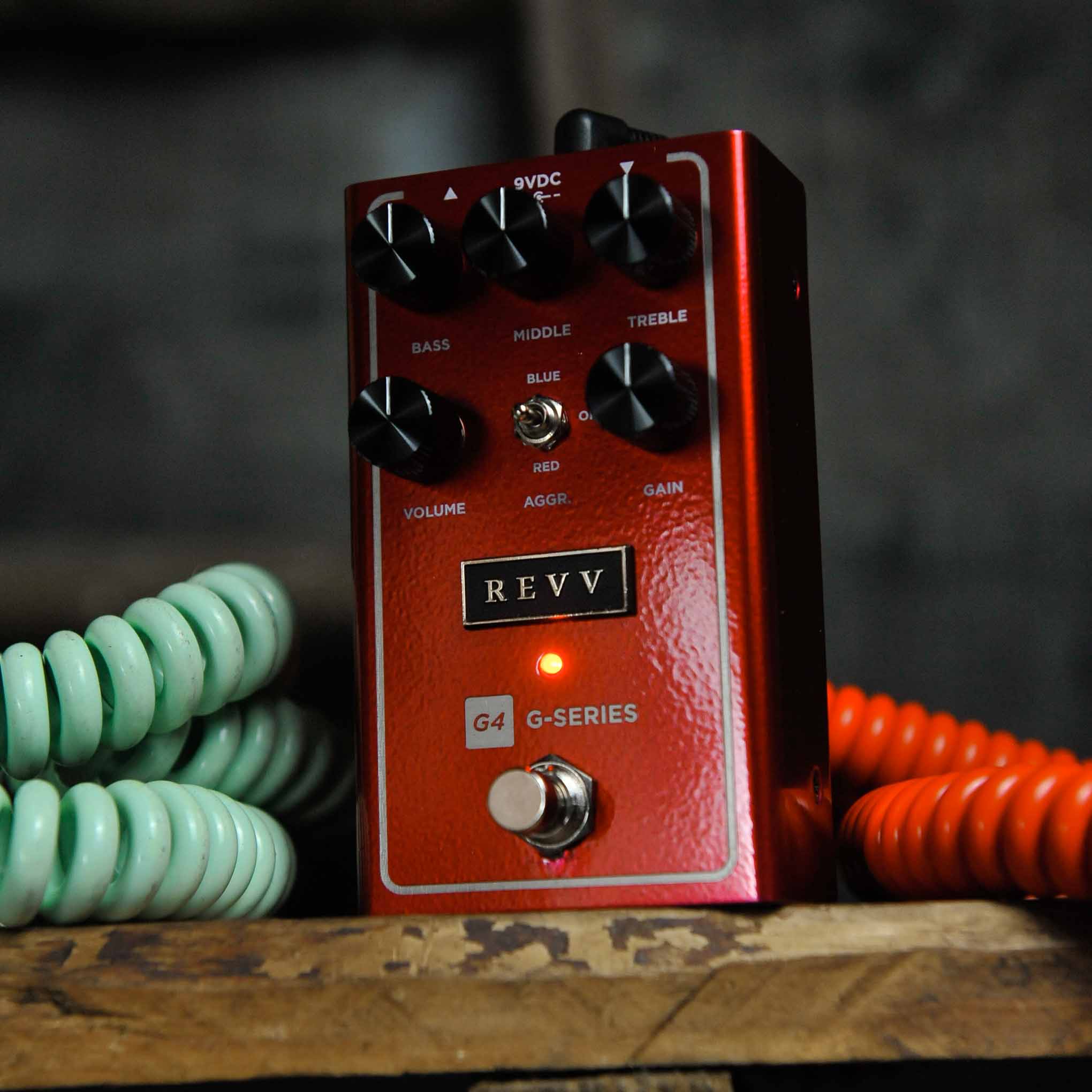 REVV G4 v2 Red Channel High Gain Distortion Pedal