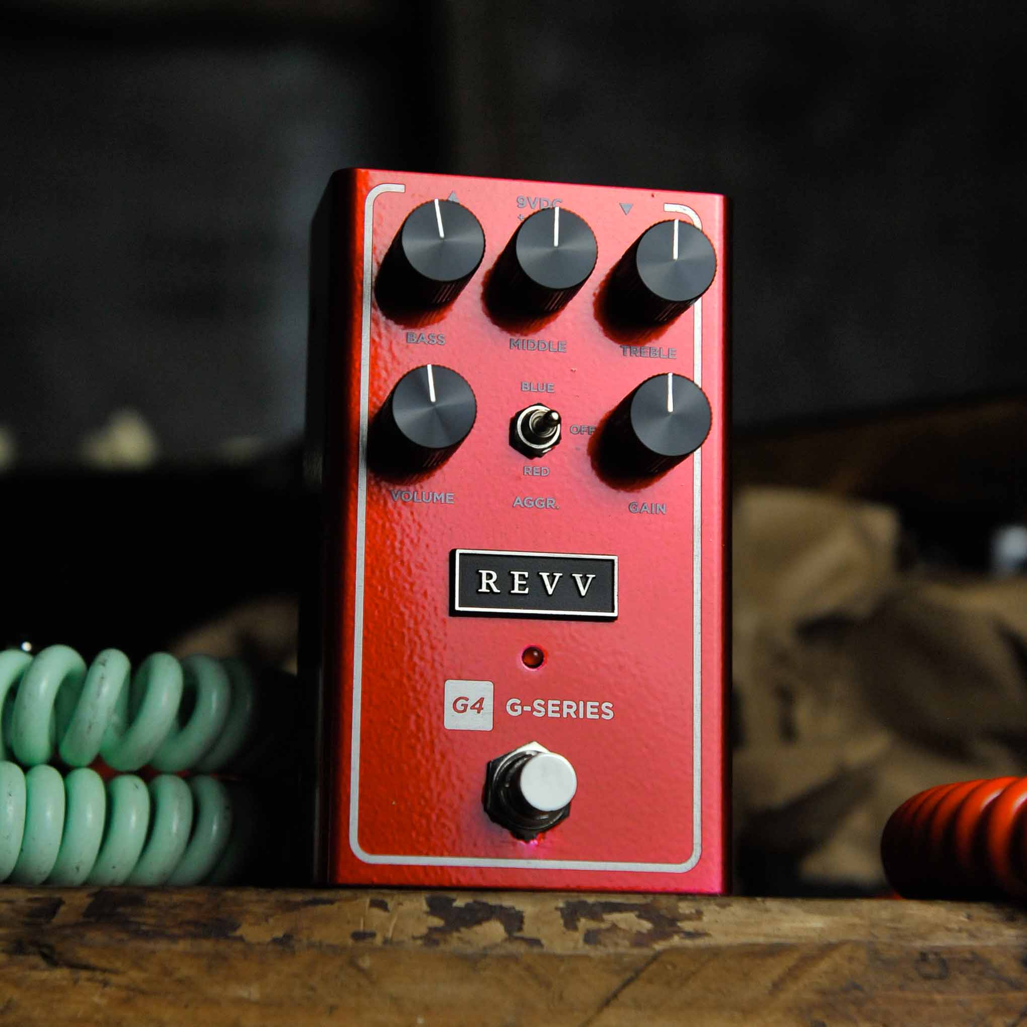 REVV G4 v2 Red Channel High Gain Distortion Pedal