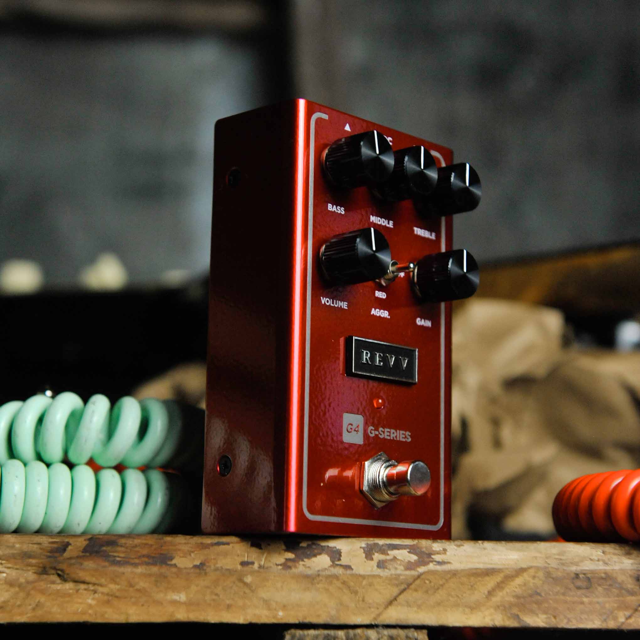 REVV G4 v2 Red Channel High Gain Distortion Pedal